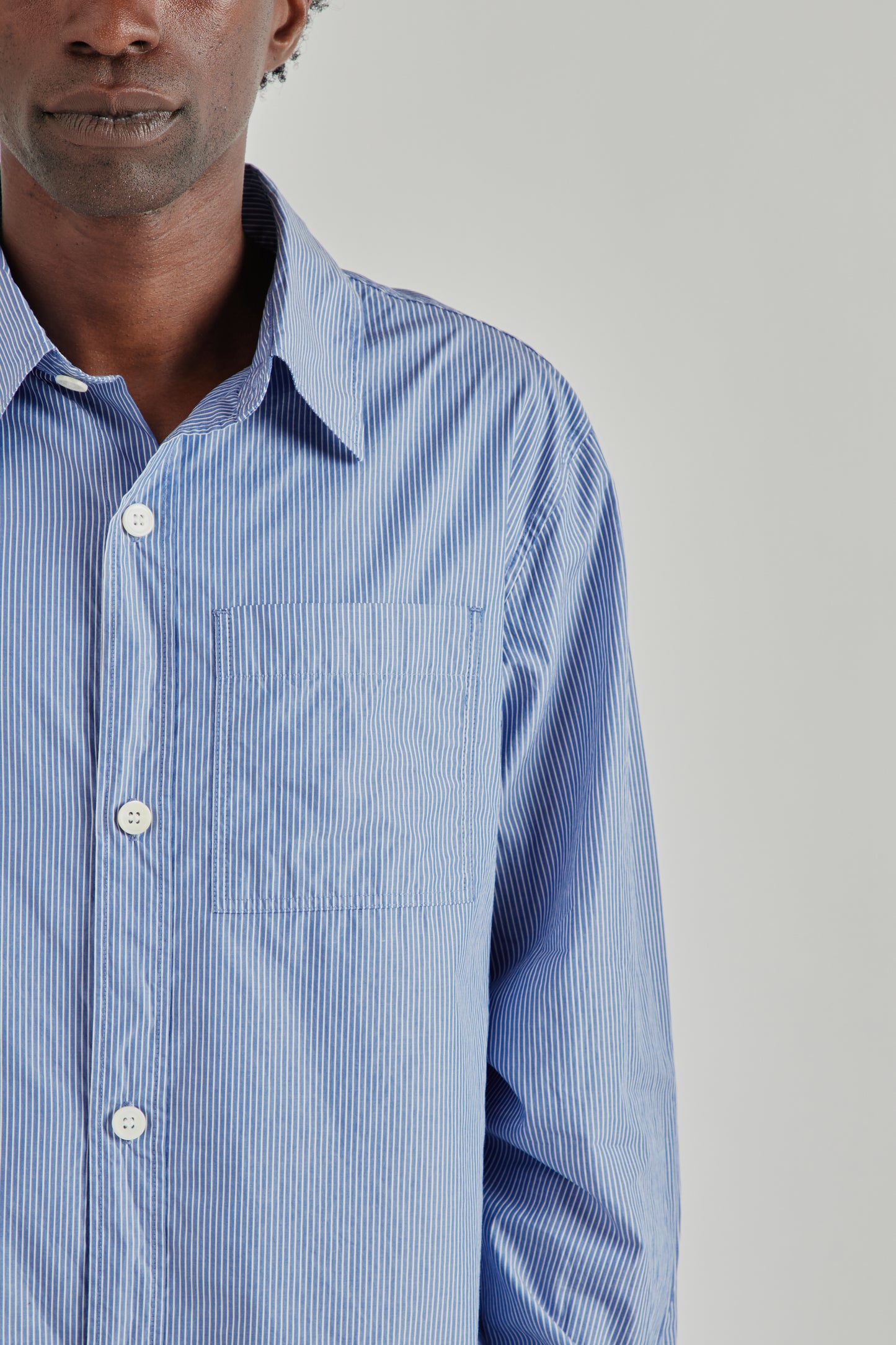 Another Shirt 4.0 - Blue/White Stripe