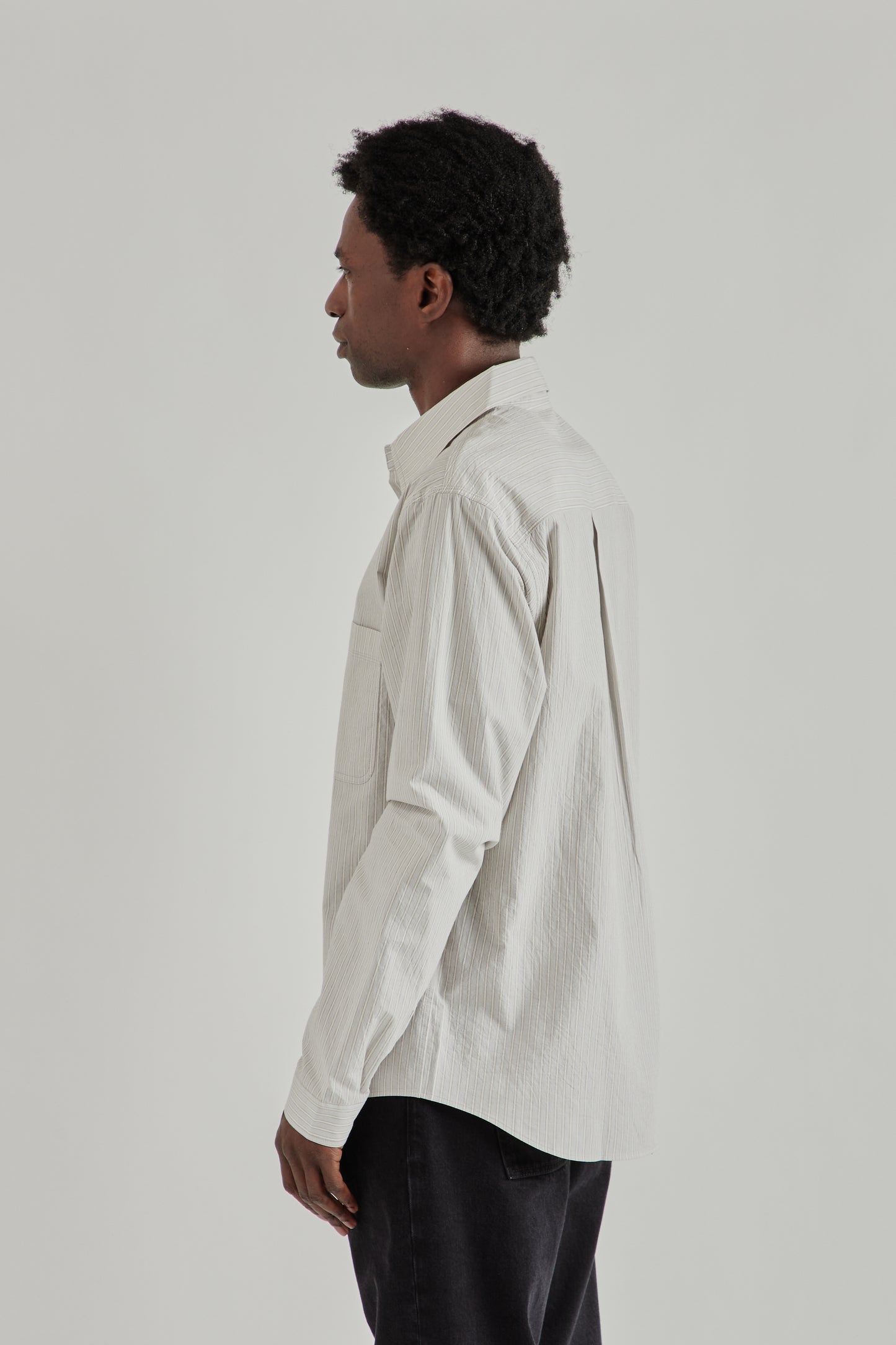 Another Shirt 4.0 JPN - Light Grey Stripe