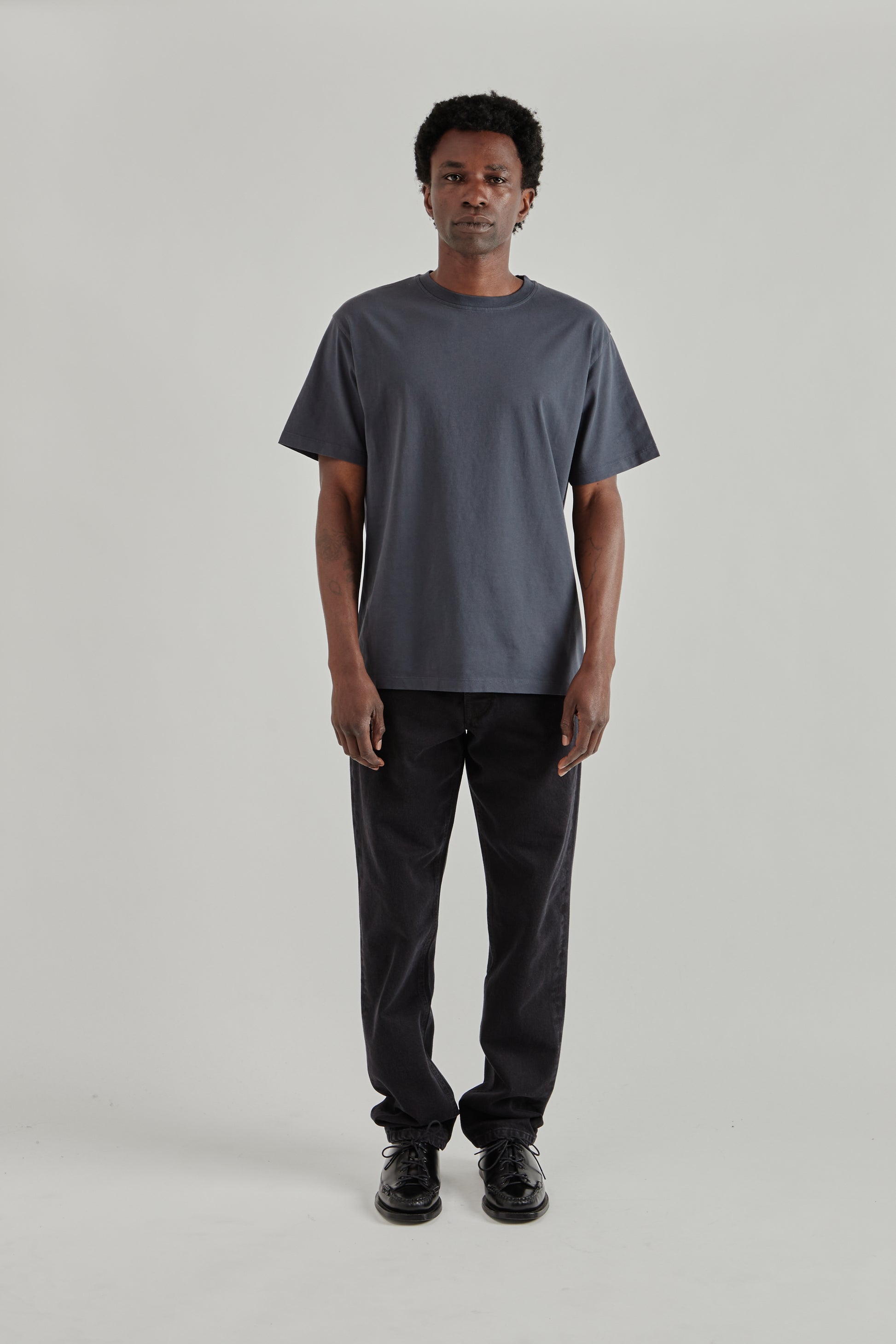 Another Aspect FW26 Another T-Shirt 1.0 Ombre Blue0563