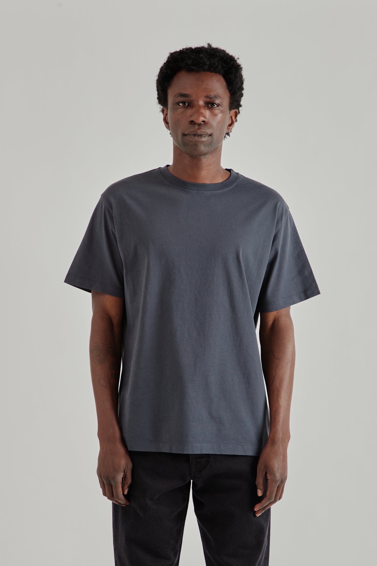 Another Aspect FW26 Another T-Shirt 1.0 Ombre Blue0565