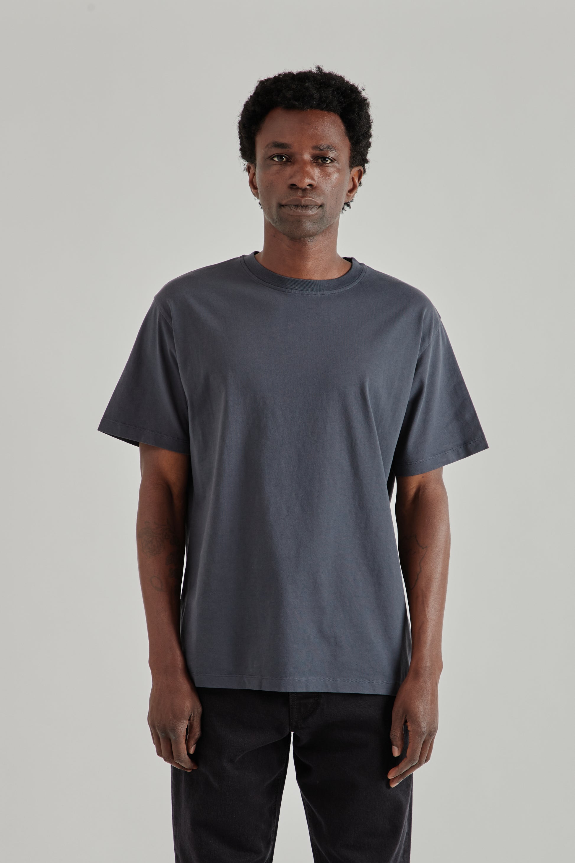 Another Aspect FW26 Another T-Shirt 1.0 Ombre Blue0565