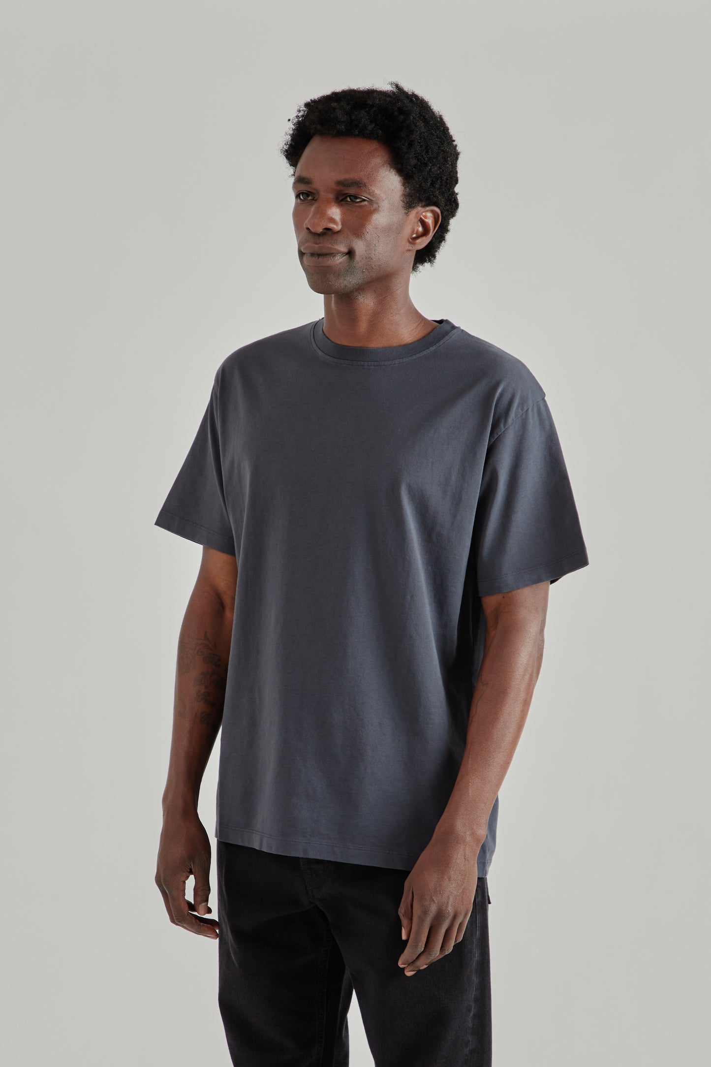Another Aspect FW26 Another T-Shirt 1.0 Ombre Blue0569