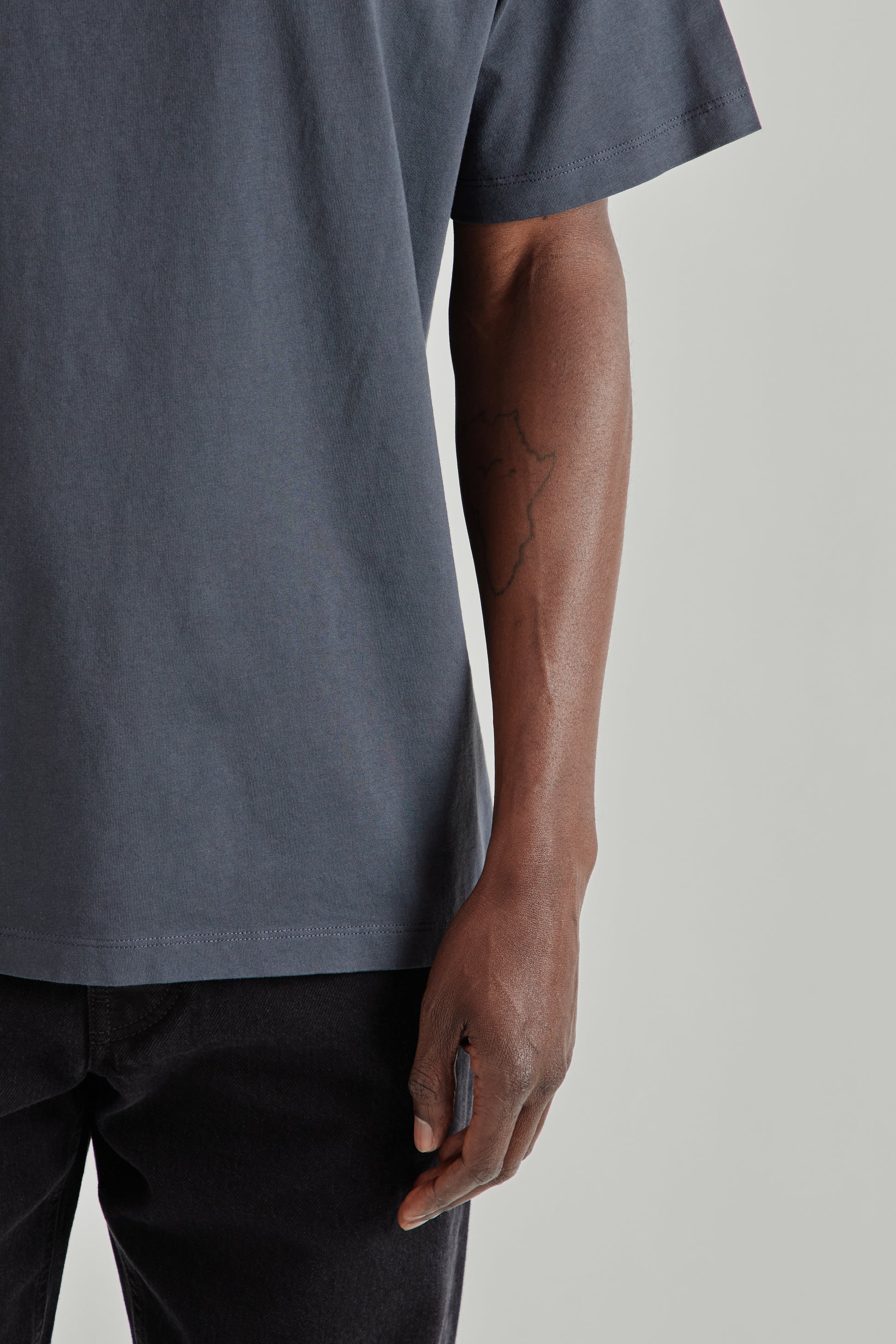 Another Aspect FW26 Another T-Shirt 1.0 Ombre Blue0577