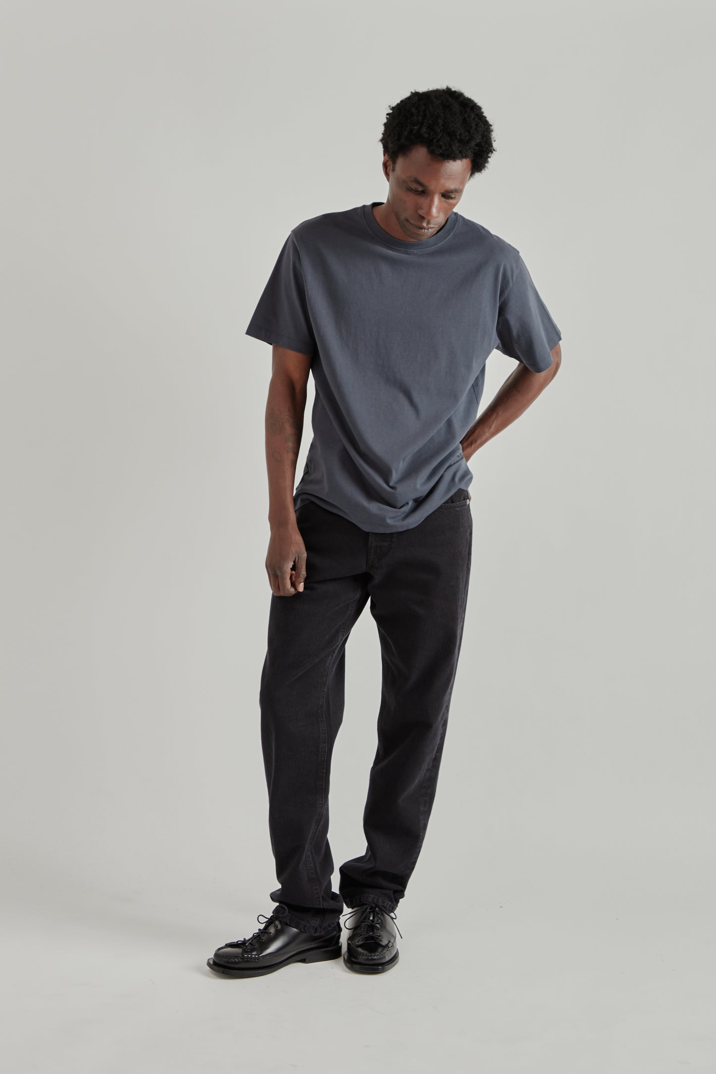 Another Aspect FW26 Another T-Shirt 1.0 Ombre Blue0582
