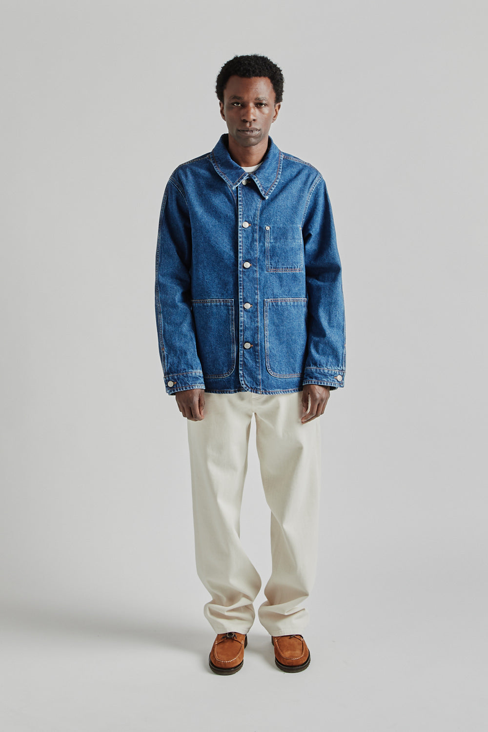 Another Aspect SS25 Another Denim Jacket 1.0 Used Blue 1