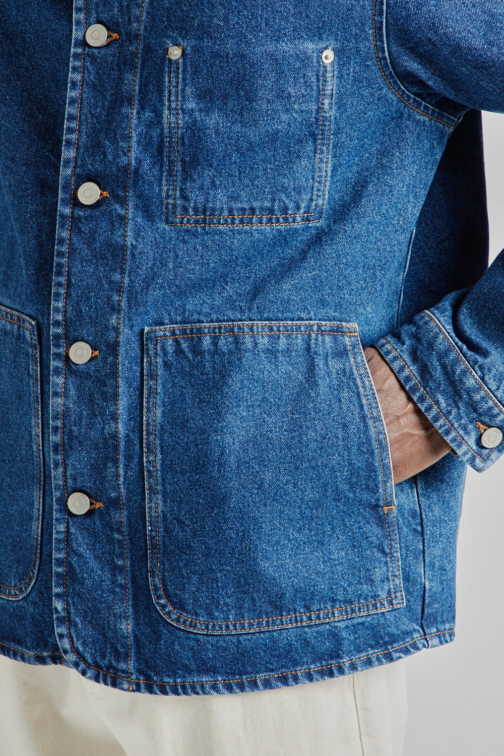 Another Aspect SS25 Another Denim Jacket 1.0 Used Blue 10