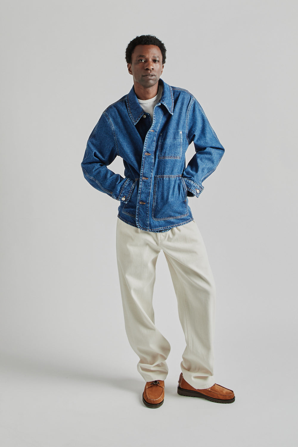 Another Aspect SS25 Another Denim Jacket 1.0 Used Blue 14