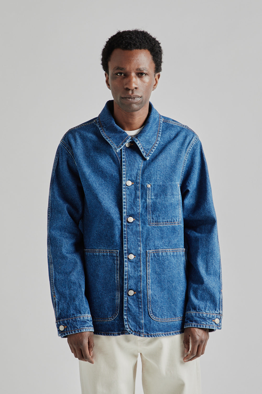 Another Aspect Another Denim Jacket 1.0 - Used Blue | Wallace Mercanti ...