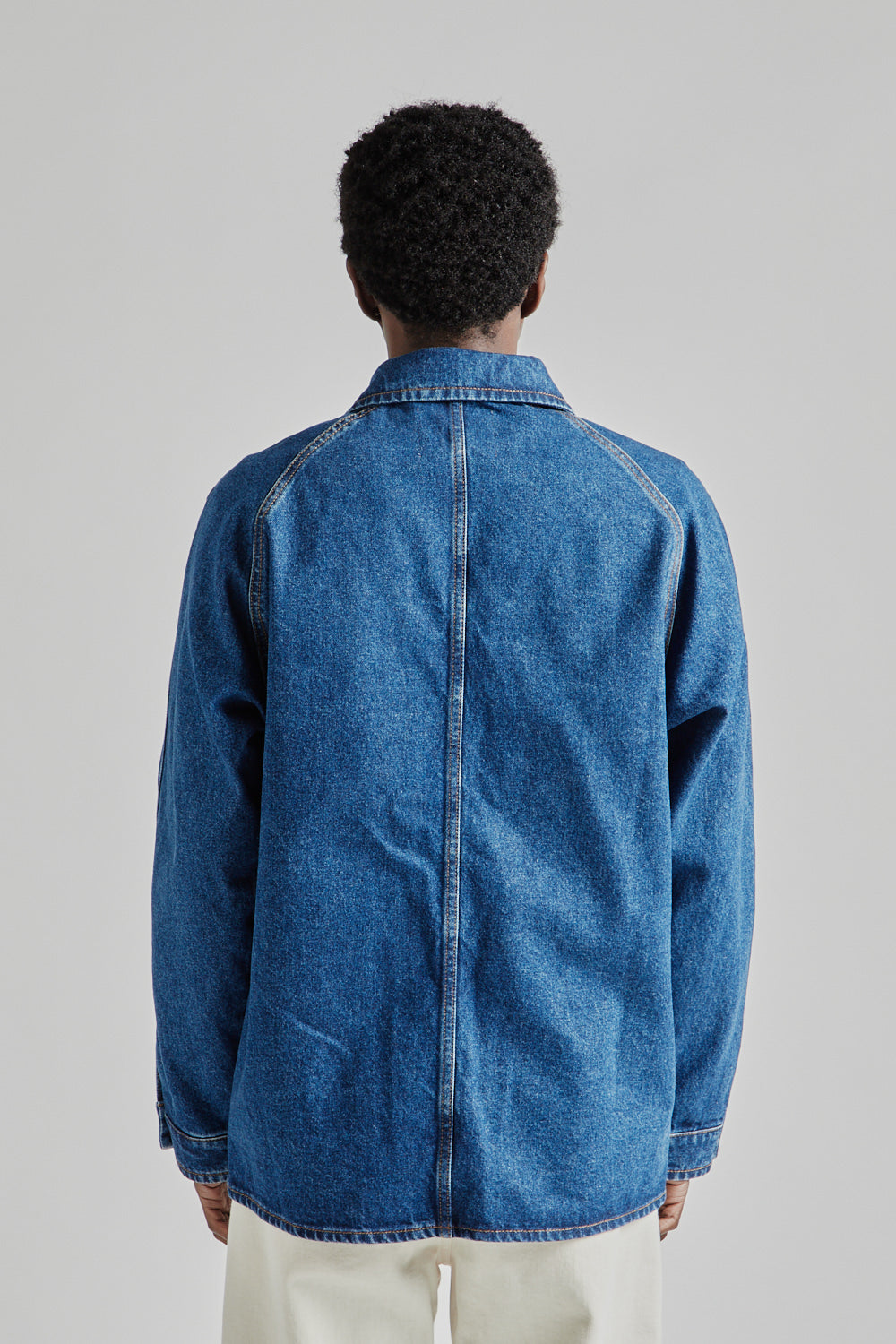 Another Aspect SS25 Another Denim Jacket 1.0 Used Blue 6