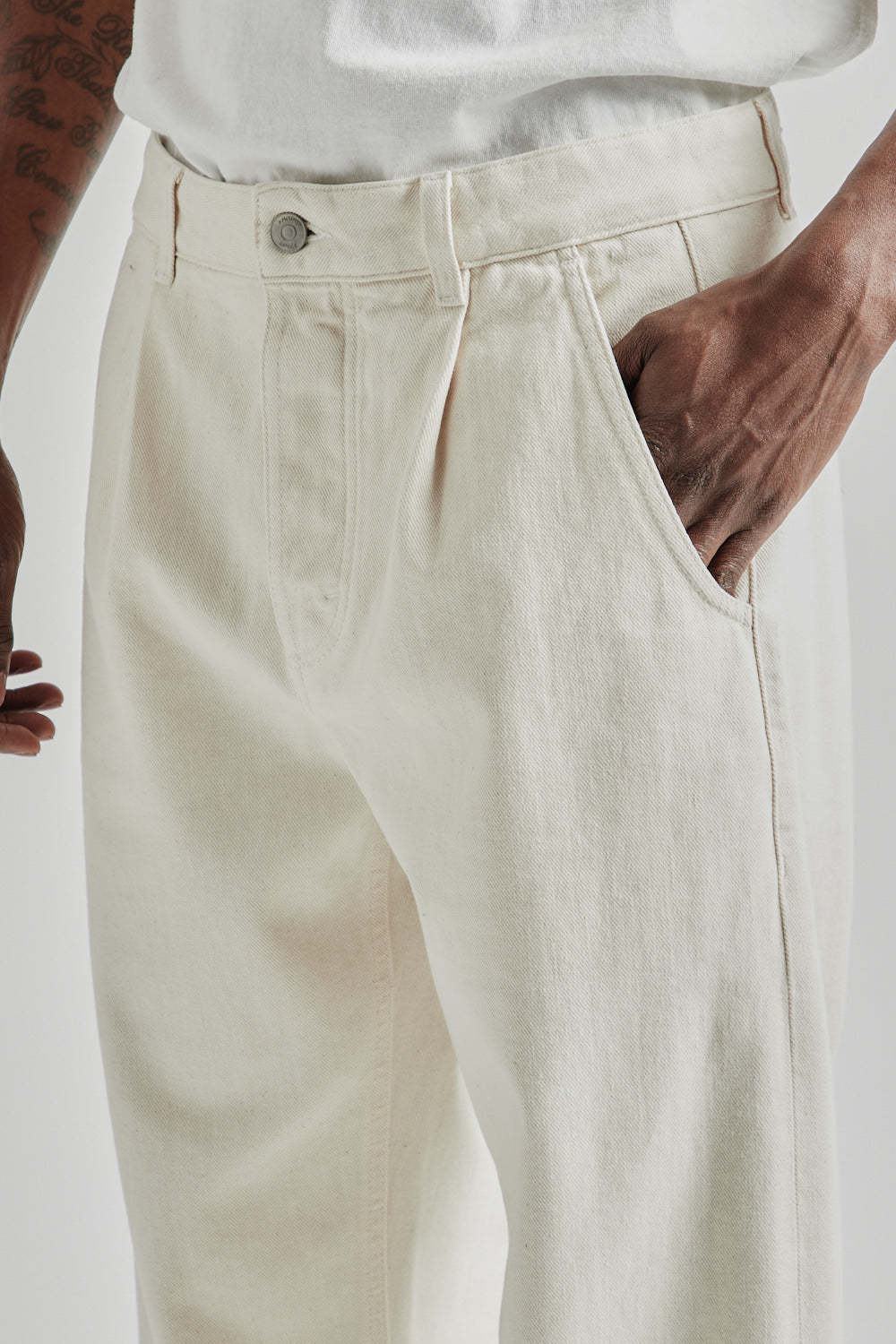 Another Aspect SS25 Another Jeans 2.0 Ecru 5