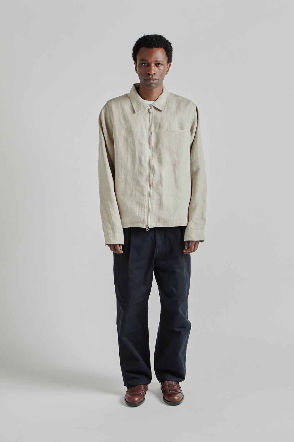 Another Aspect SS25 Another Overshirt 3.0 Beige 1