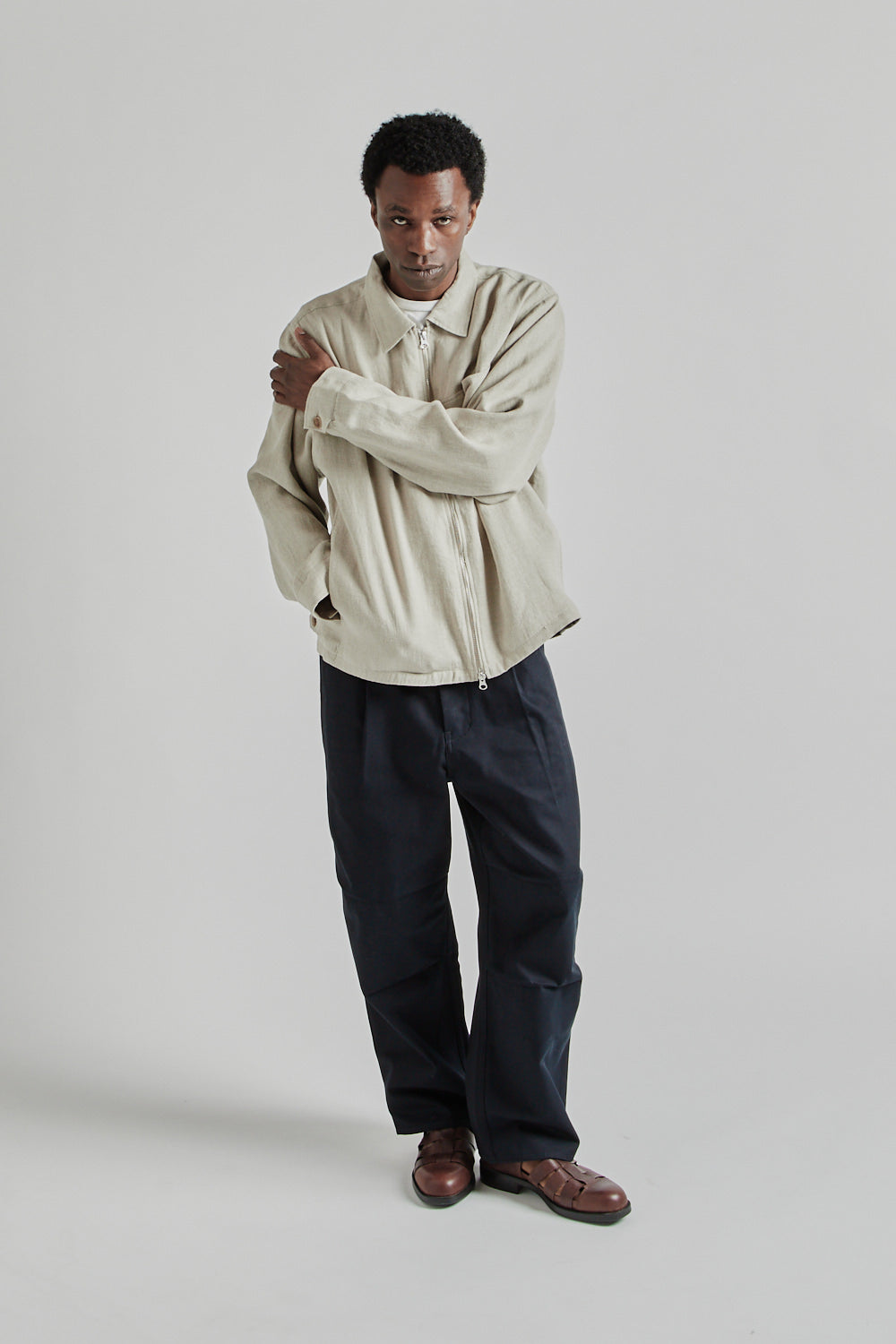 Another Aspect SS25 Another Overshirt 3.0 Beige 12