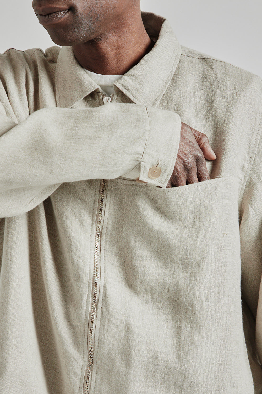 Another Aspect SS25 Another Overshirt 3.0 Beige 9