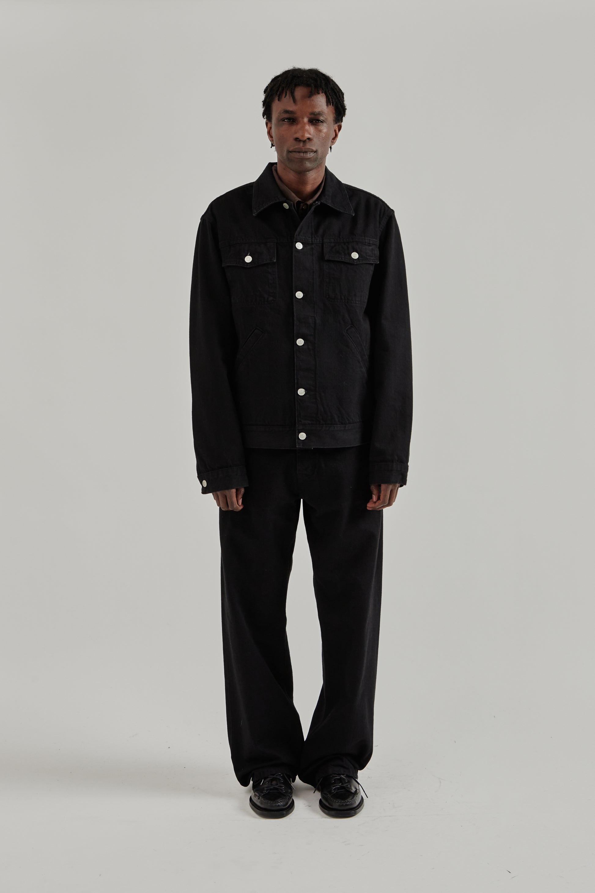 Another Aspect SS26 Another Denim Jacket 2.0 Black1404