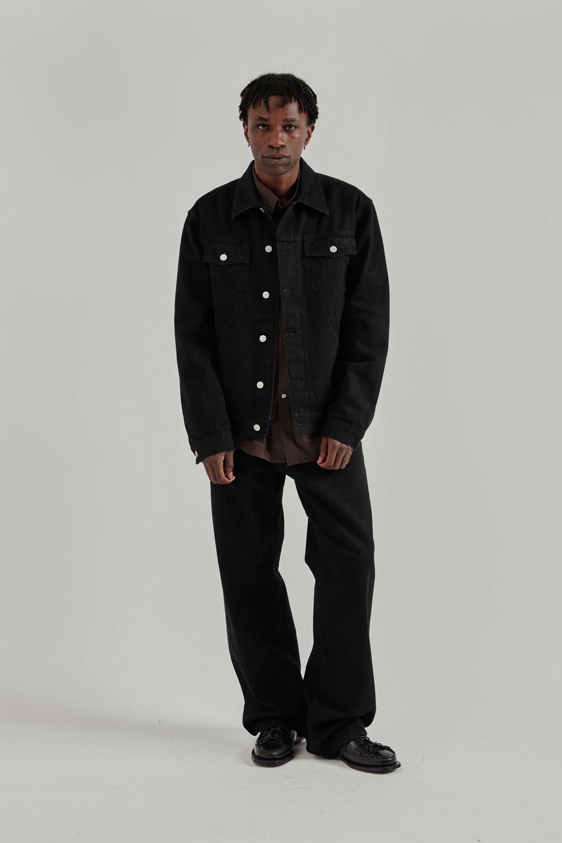 Another Aspect SS26 Another Denim Jacket 2.0 Black1420
