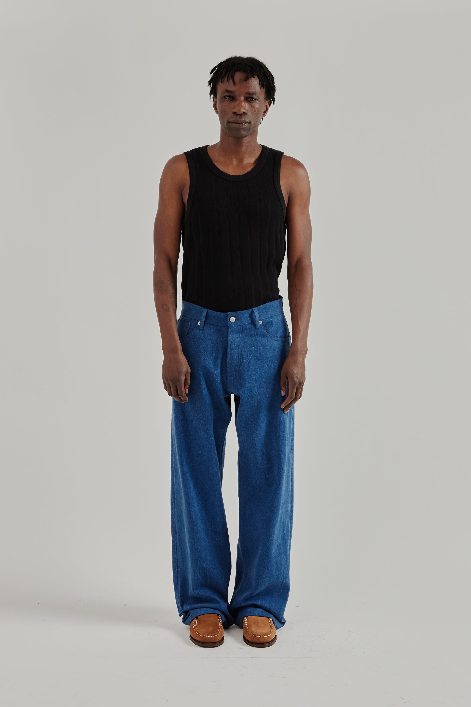 Another Aspect SS26 Another Jeans 4.0 Washed Blue 1