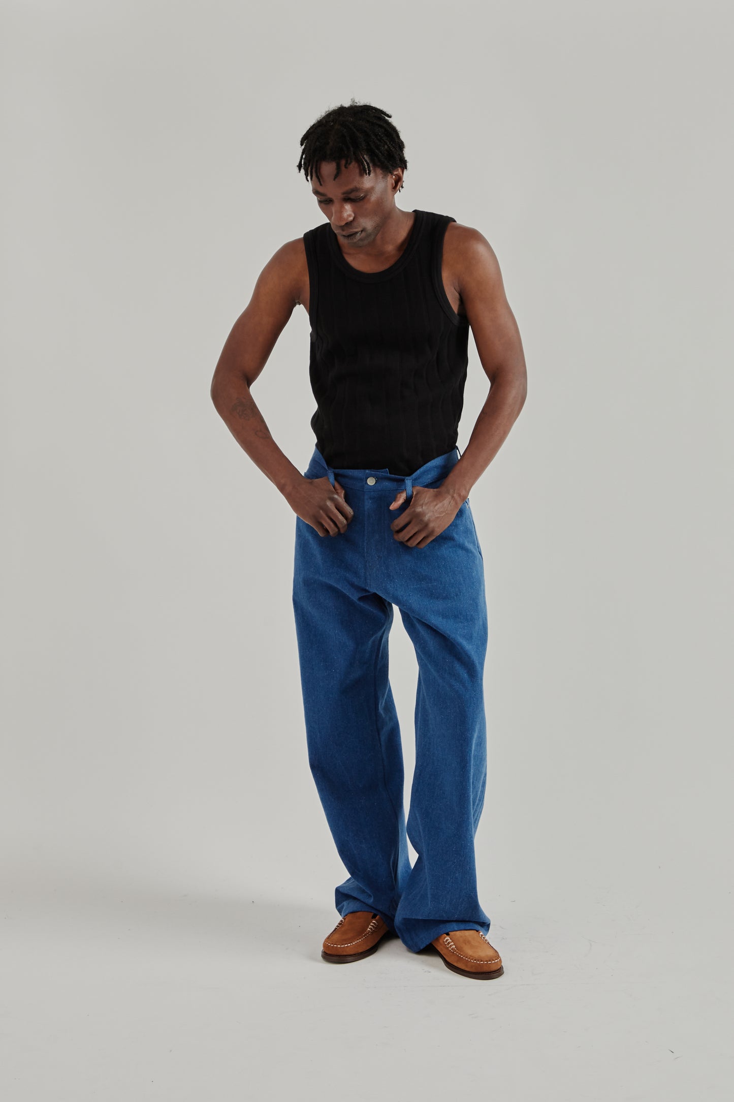 Another Aspect SS26 Another Jeans 4.0 Washed Blue 8