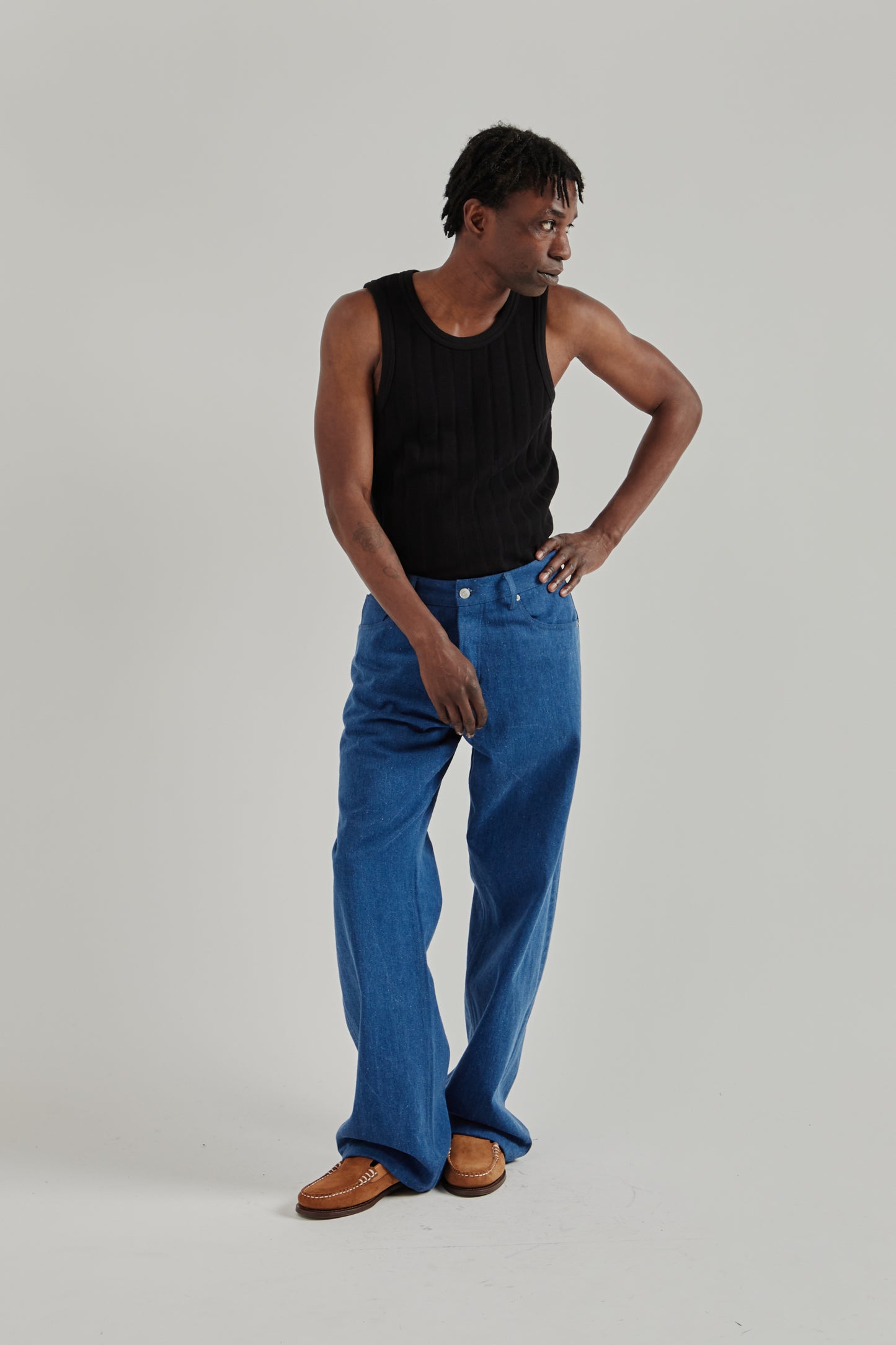 Another Aspect SS26 Another Jeans 4.0 Washed Blue 9