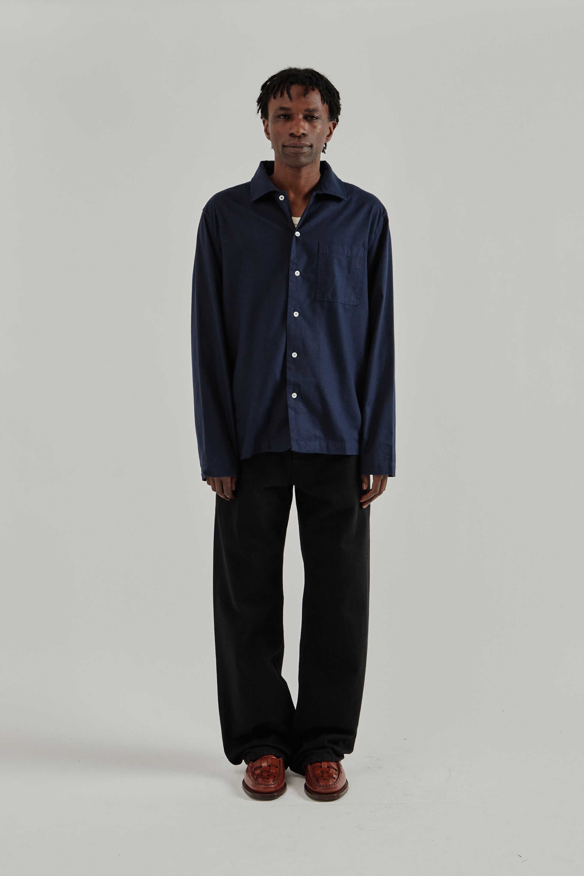 Another Aspect SS26 Another Shirt 2.1 Night Sky Navy1166