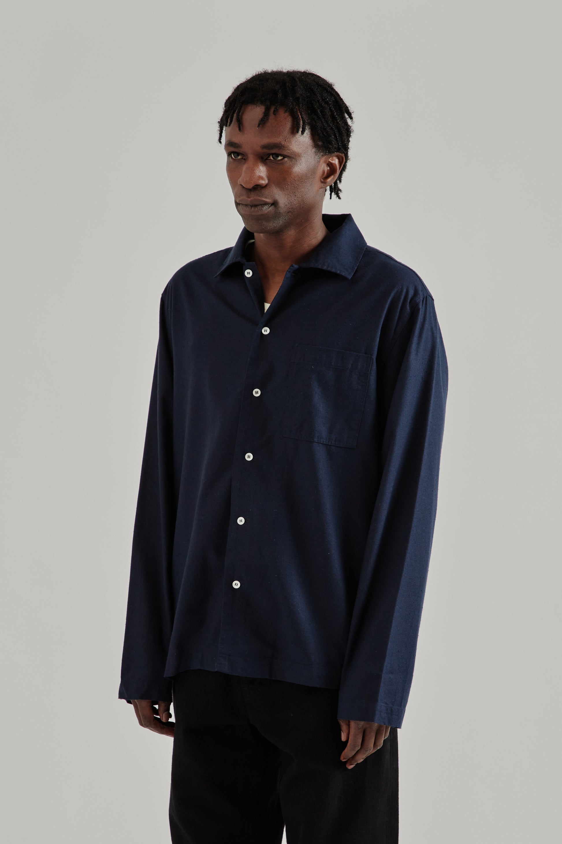 Another Aspect SS26 Another Shirt 2.1 Night Sky Navy1169