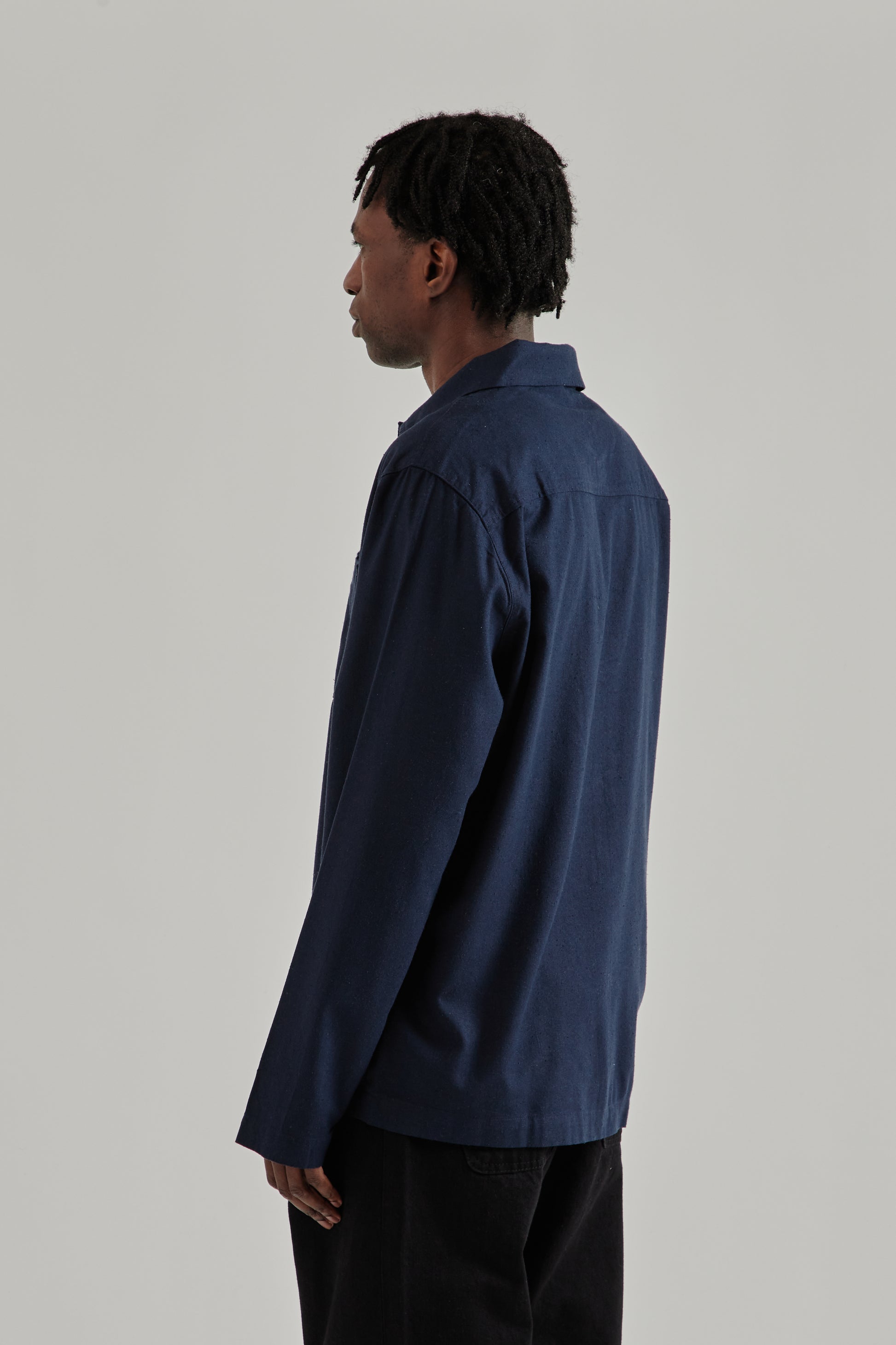 Another Aspect SS26 Another Shirt 2.1 Night Sky Navy1172