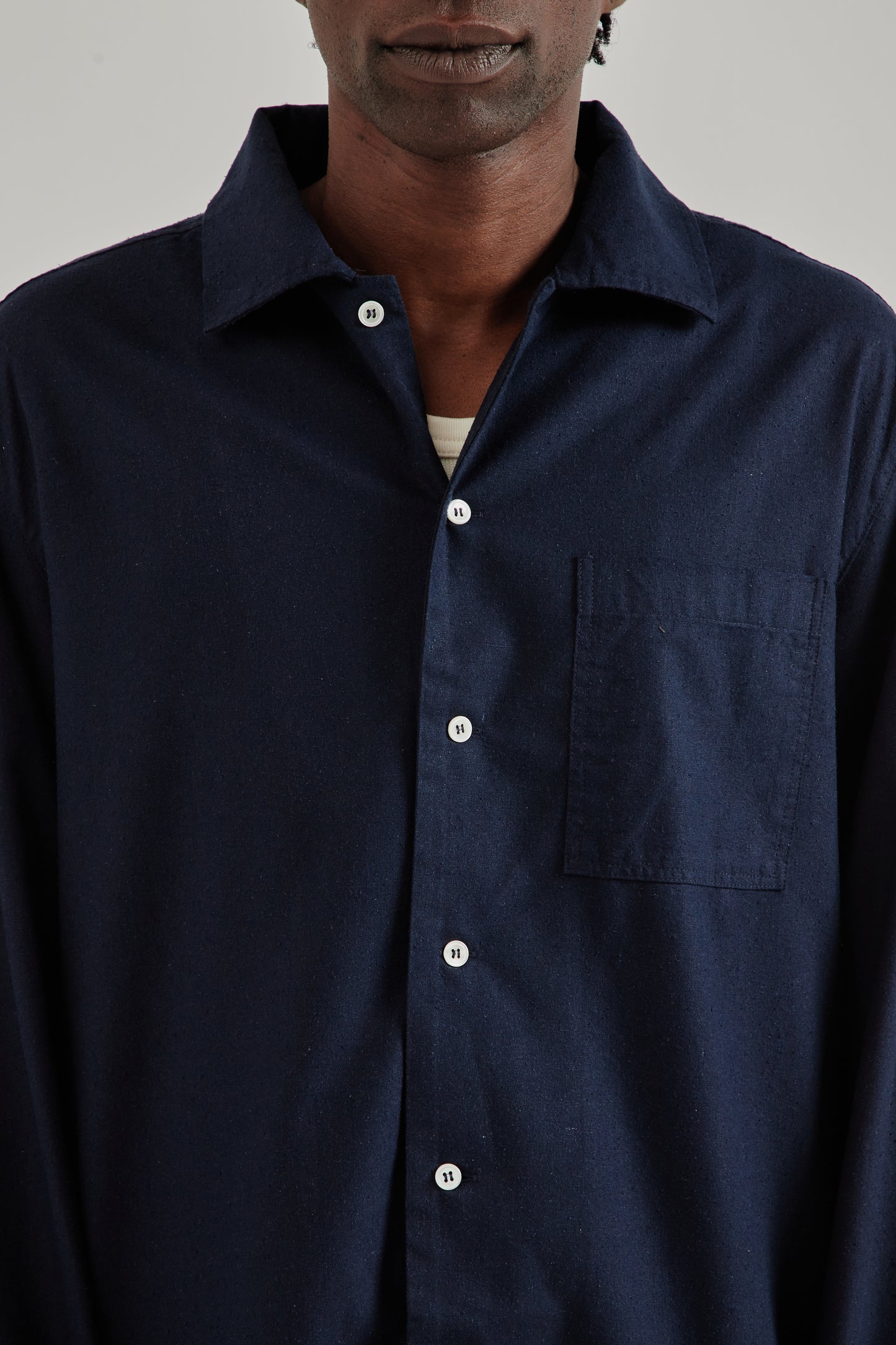 Another Aspect SS26 Another Shirt 2.1 Night Sky Navy1177
