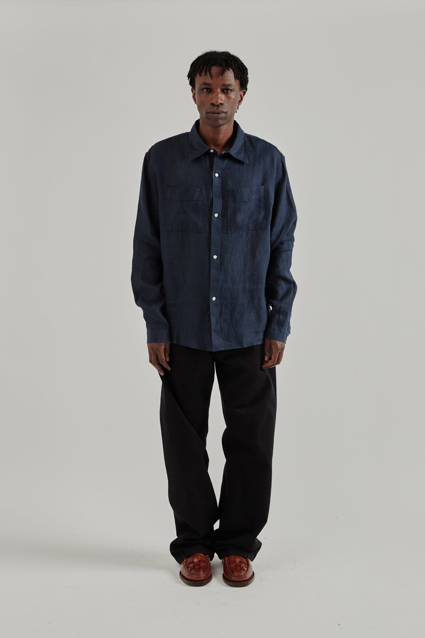 Another Aspect SS26 Another Shirt 5.0 Navy1142