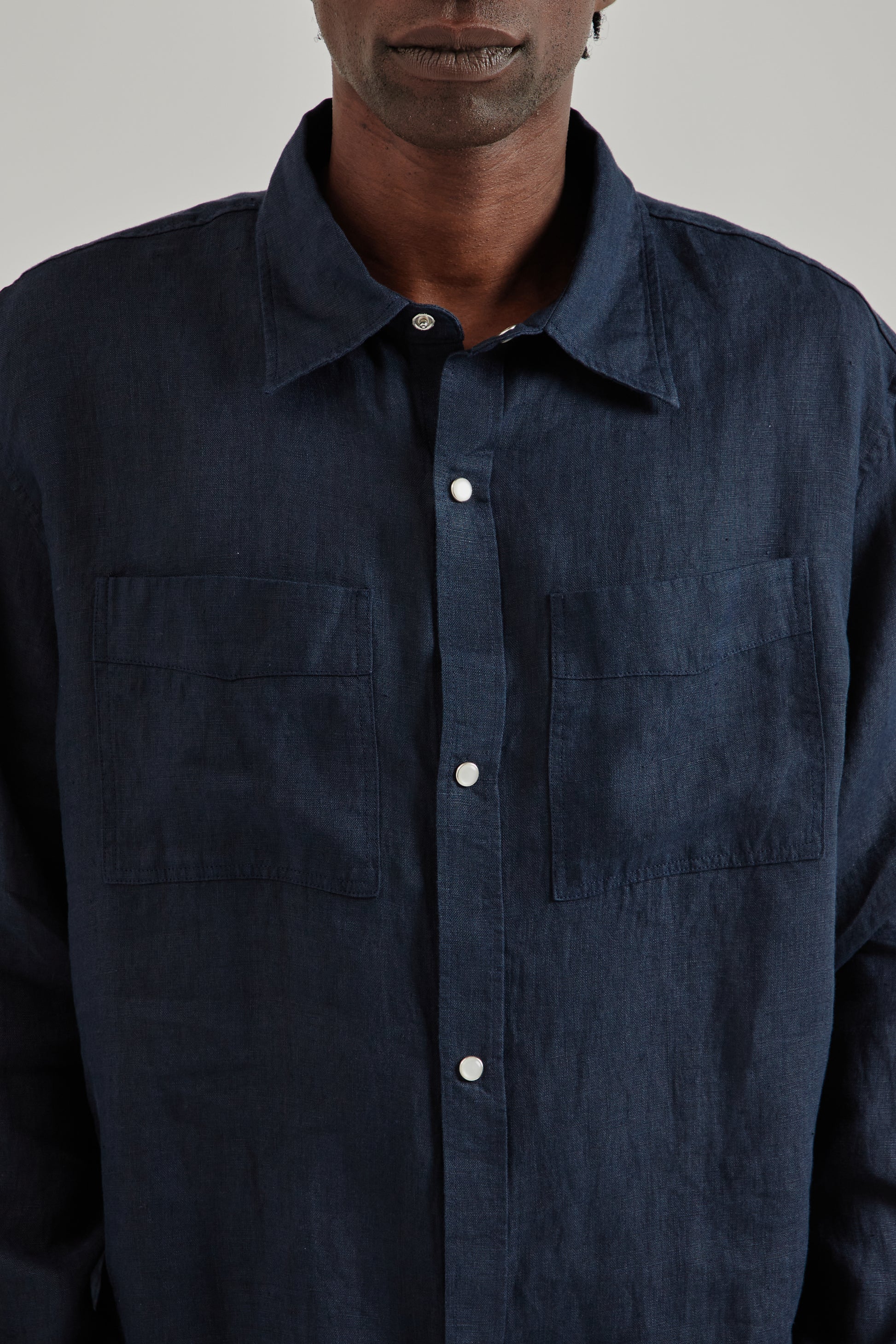 Another Aspect SS26 Another Shirt 5.0 Navy1155