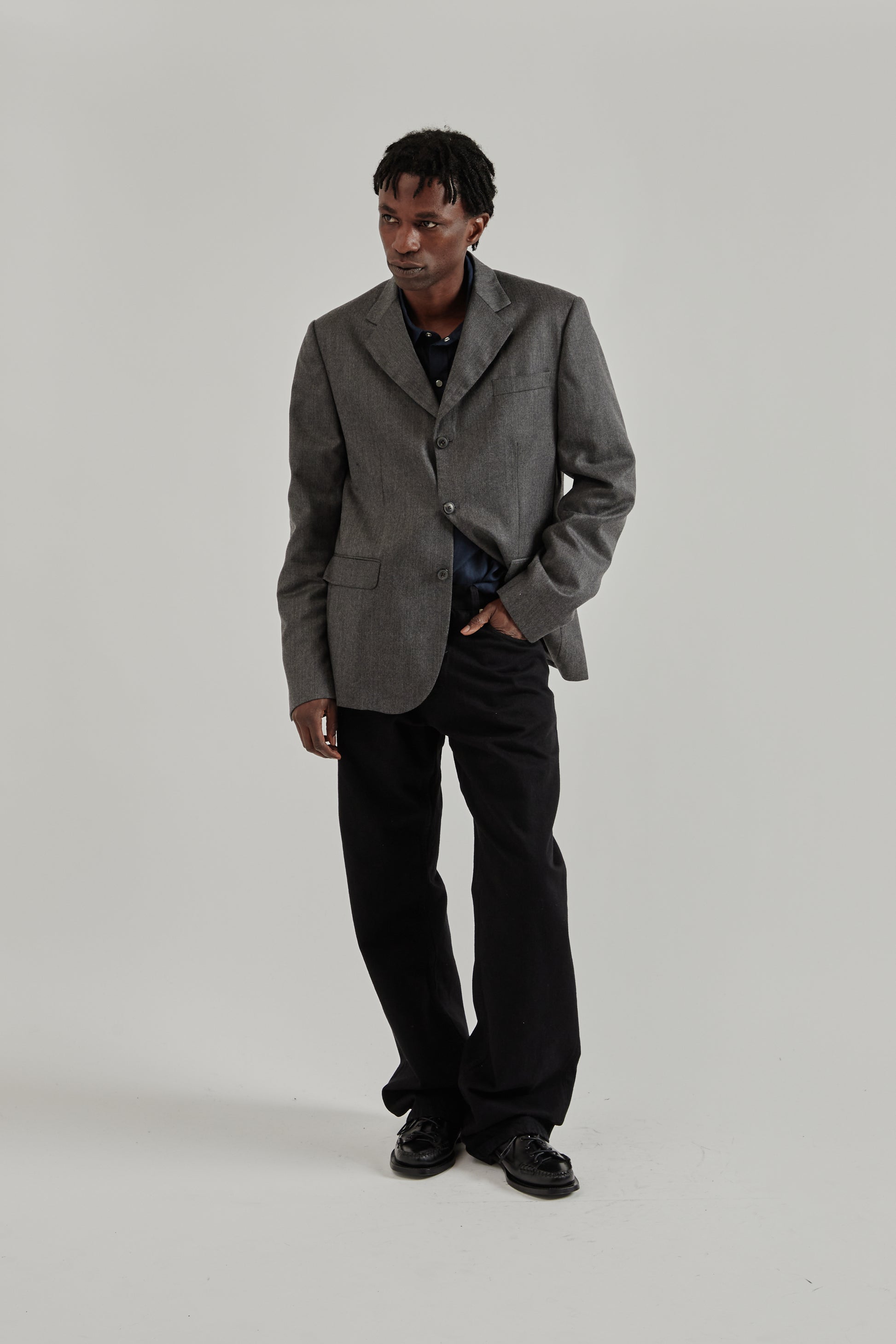 Another Aspect SS26 Another Suit Jacket 1.0 Grey1255
