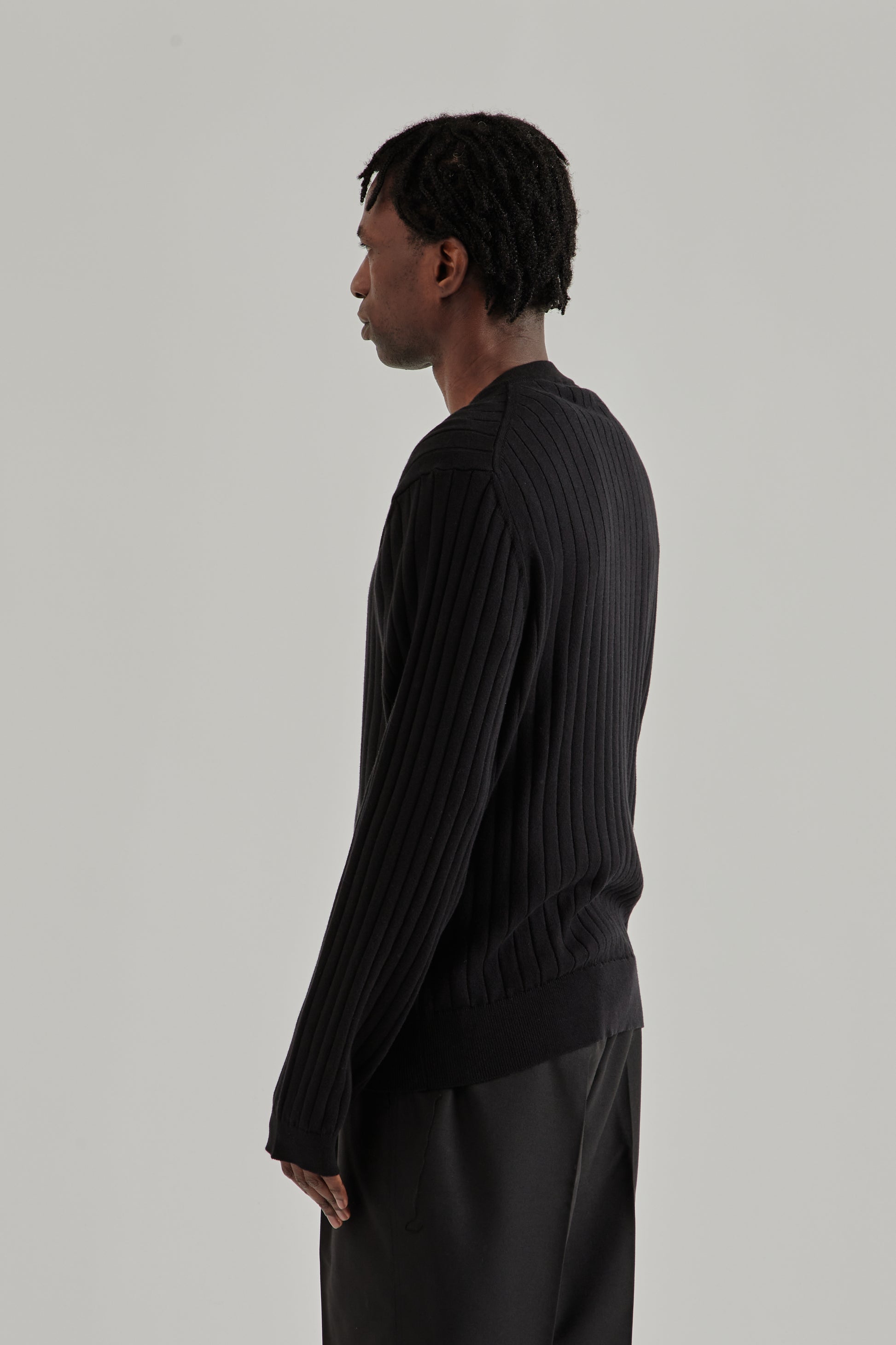 Another Aspect SS26 Another Sweater 3.0 Black0916