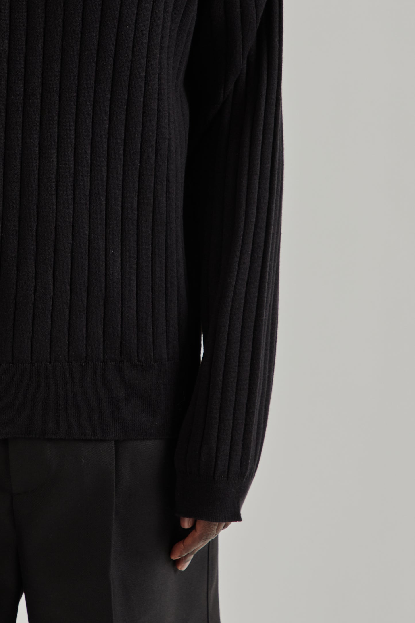 Another Aspect SS26 Another Sweater 3.0 Black0922