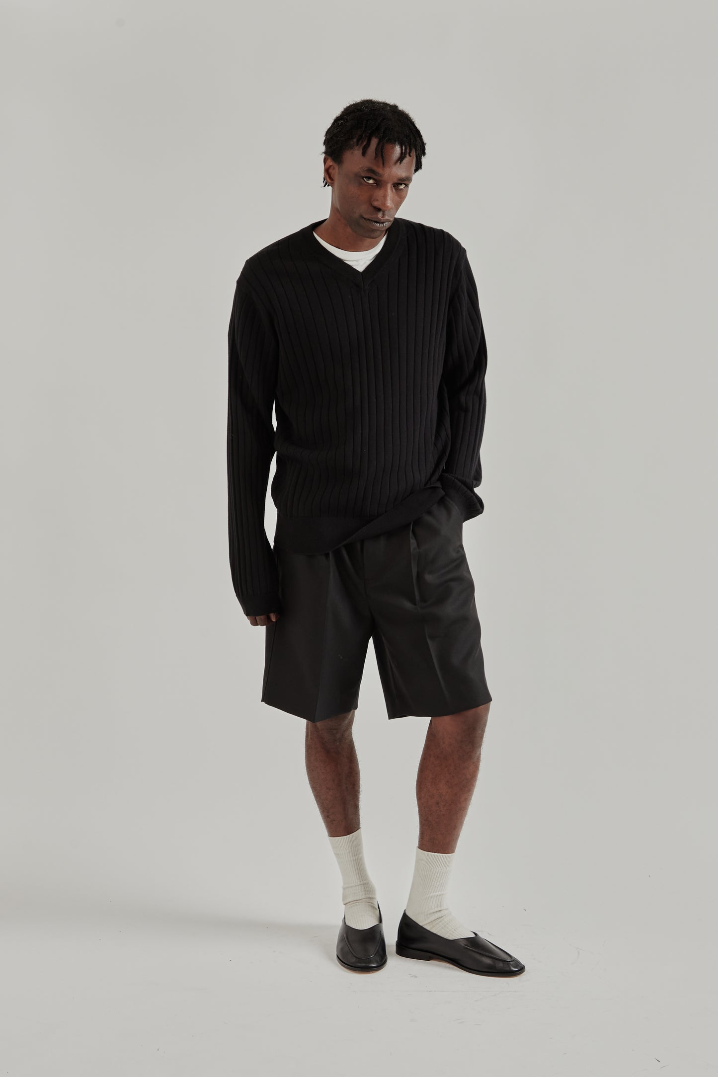 Another Aspect SS26 Another Sweater 3.0 Black0924