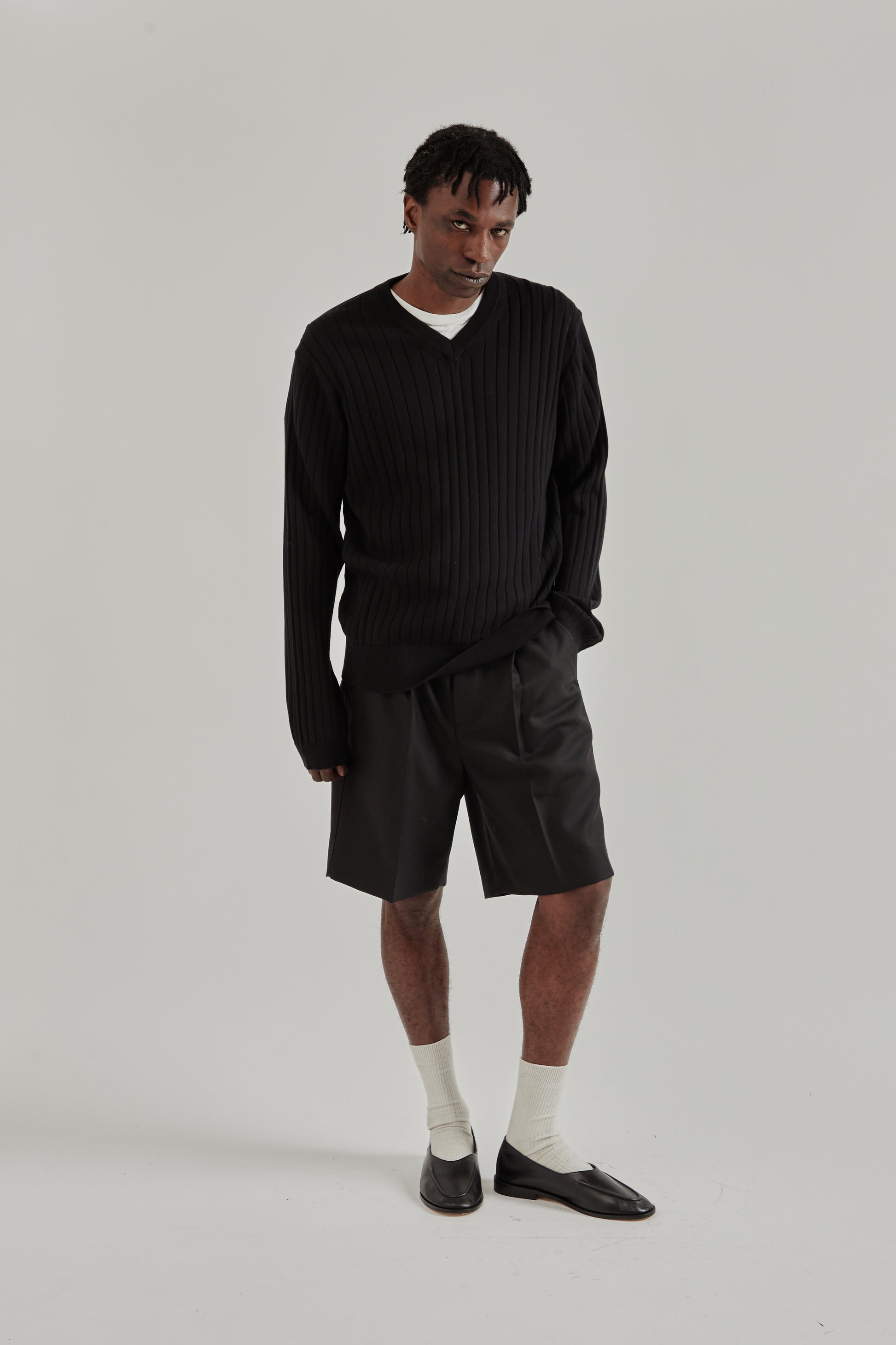 Another Aspect SS26 Another Sweater 3.0 Black0924