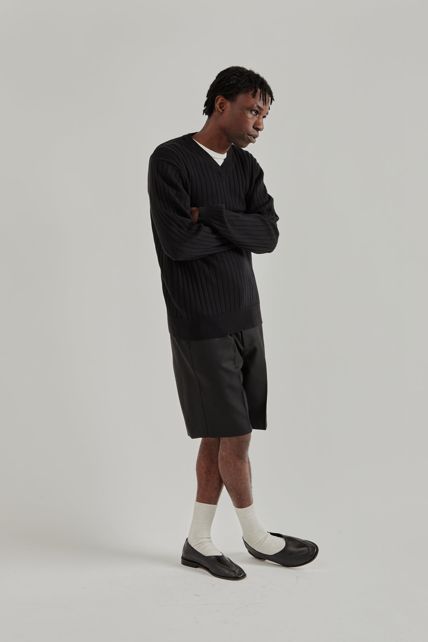 Another Aspect SS26 Another Sweater 3.0 Black0927
