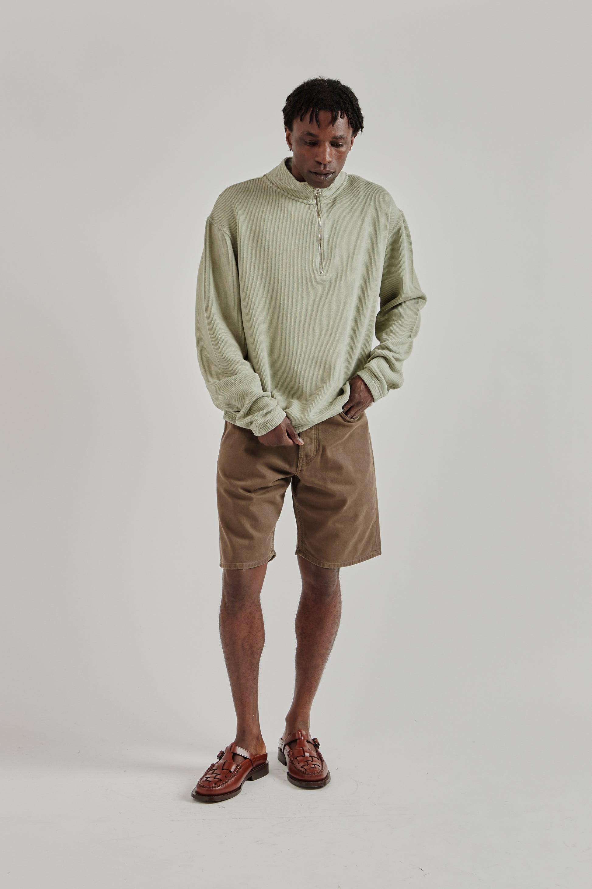 Another Aspect SS26 Another Sweatshirt 2.0 Green1305