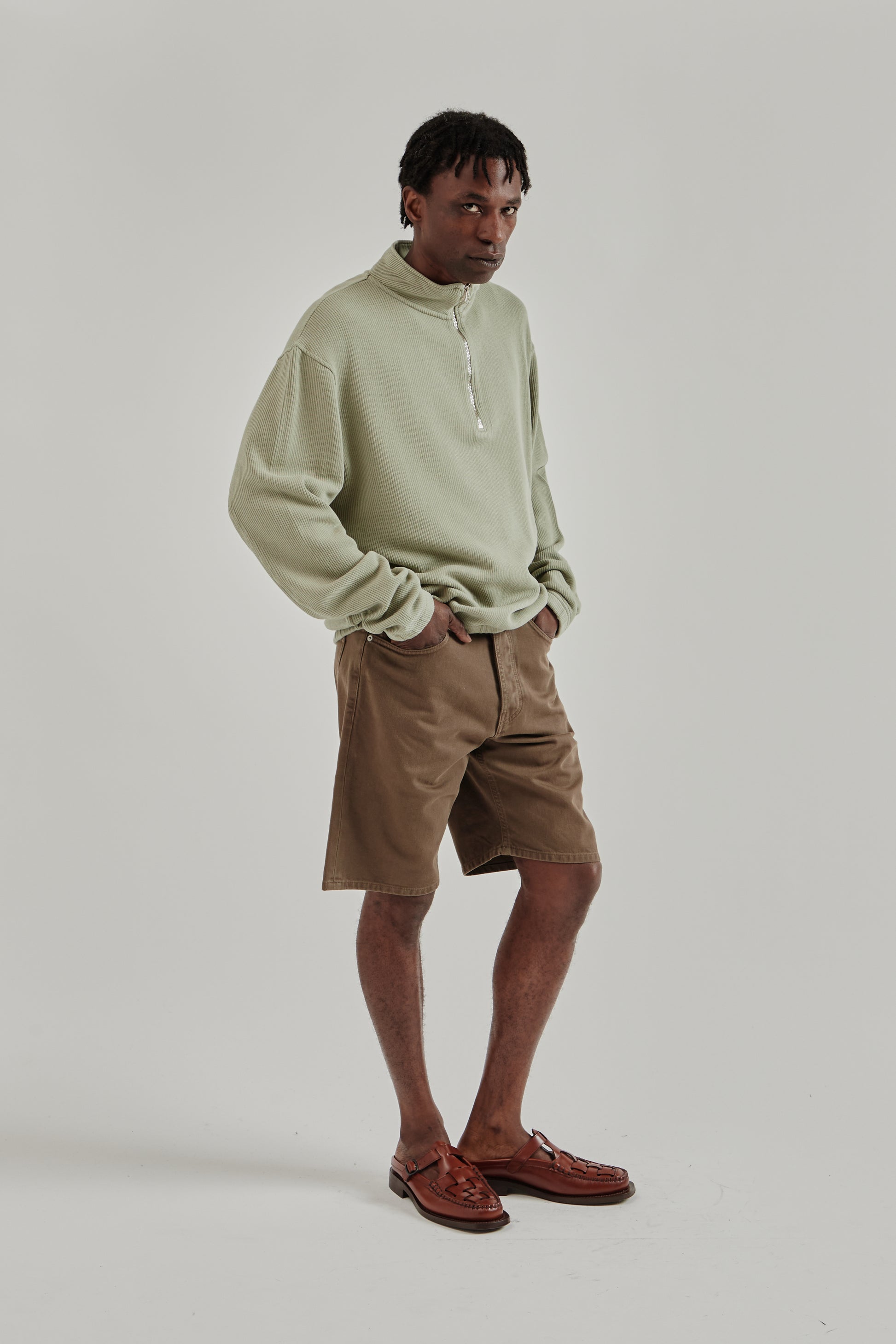 Another Aspect SS26 Another Sweatshirt 2.0 Green1310