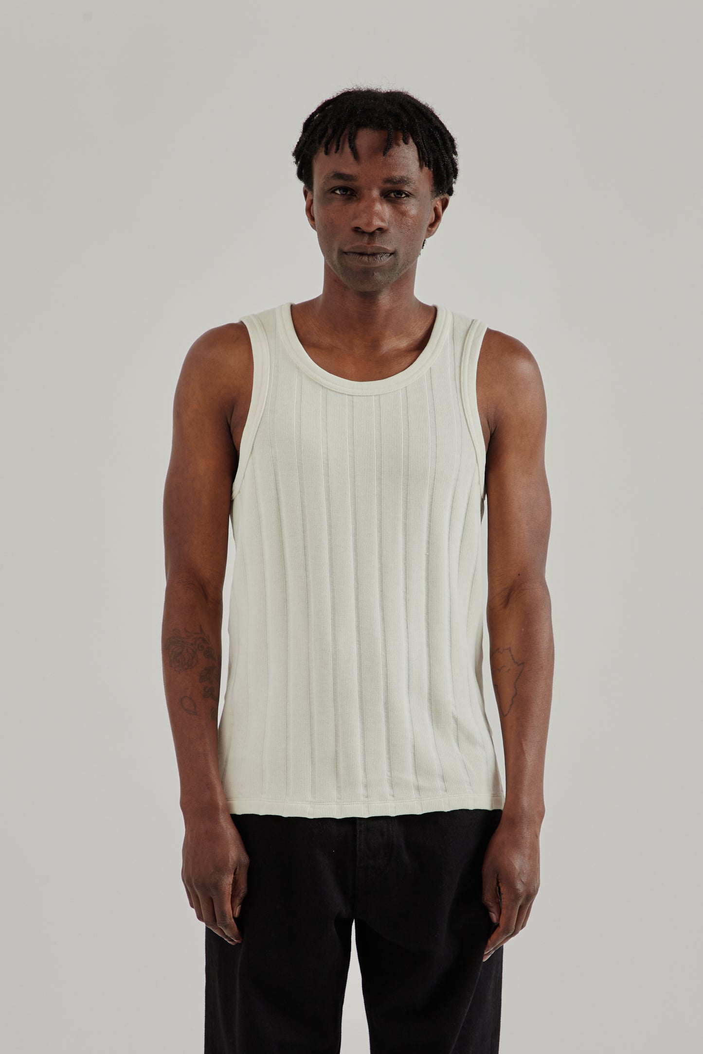 Another Aspect SS26 Another Tank Top 1.0 Antique White1069