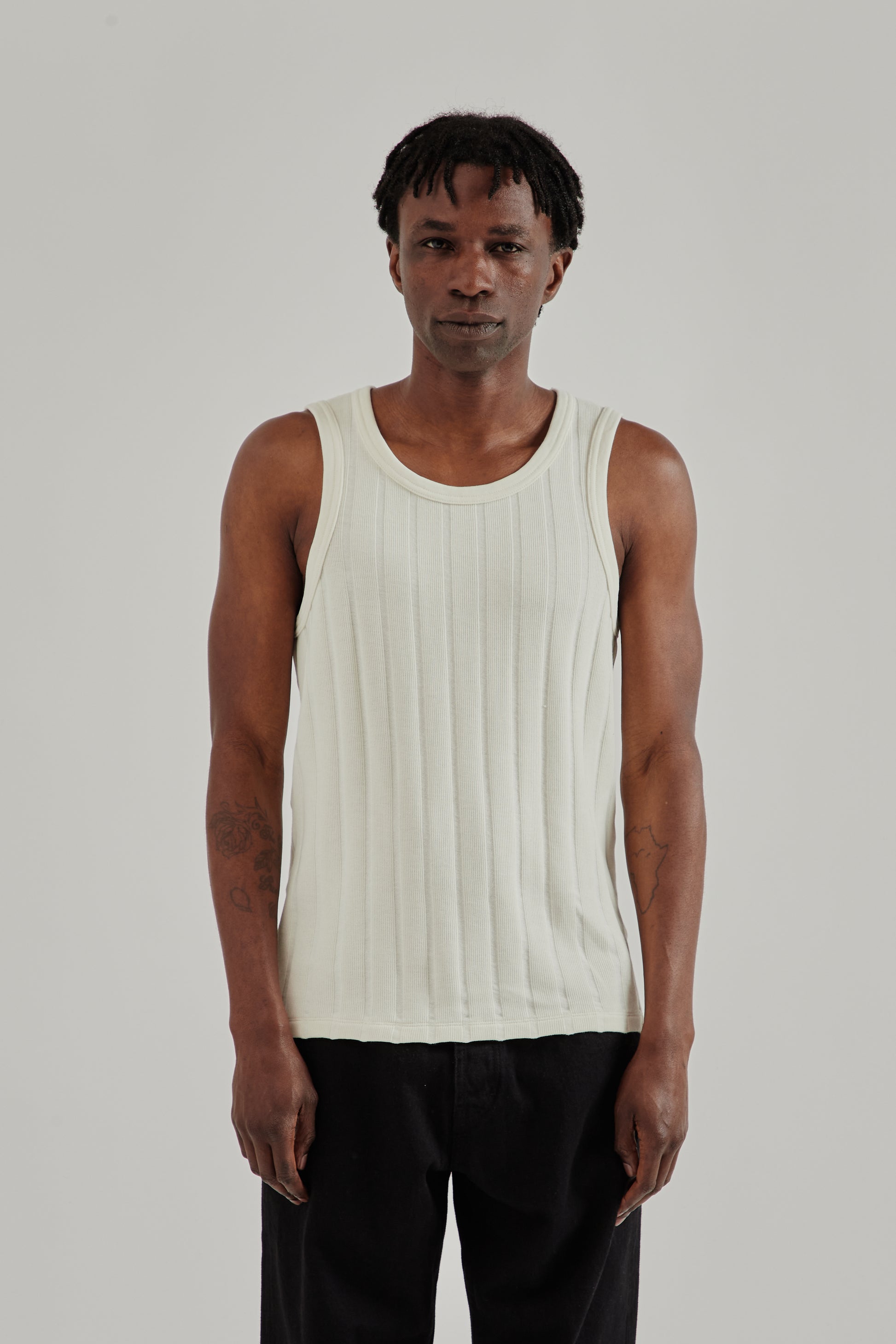 Another Aspect SS26 Another Tank Top 1.0 Antique White1069