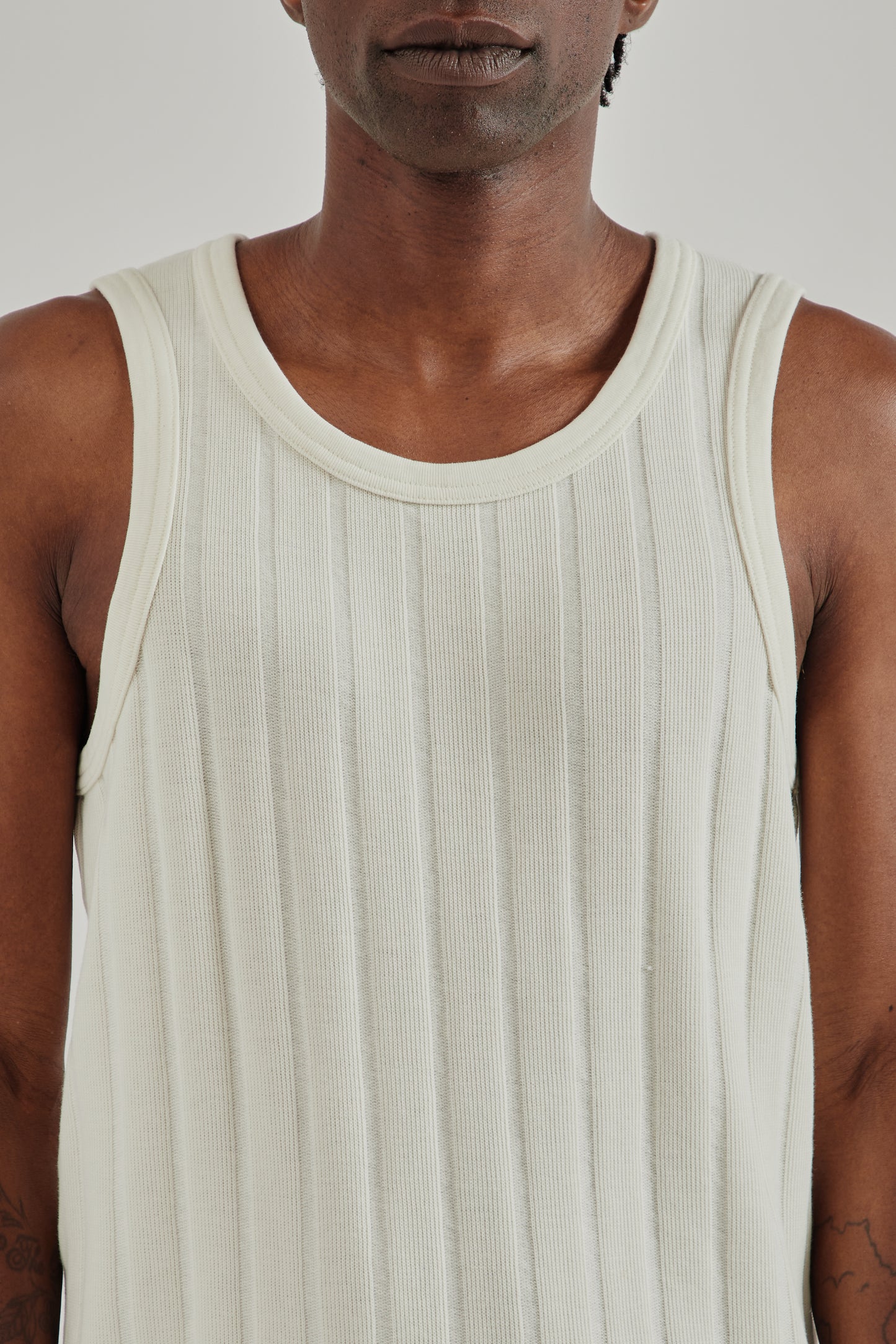 Another Aspect SS26 Another Tank Top 1.0 Antique White1083