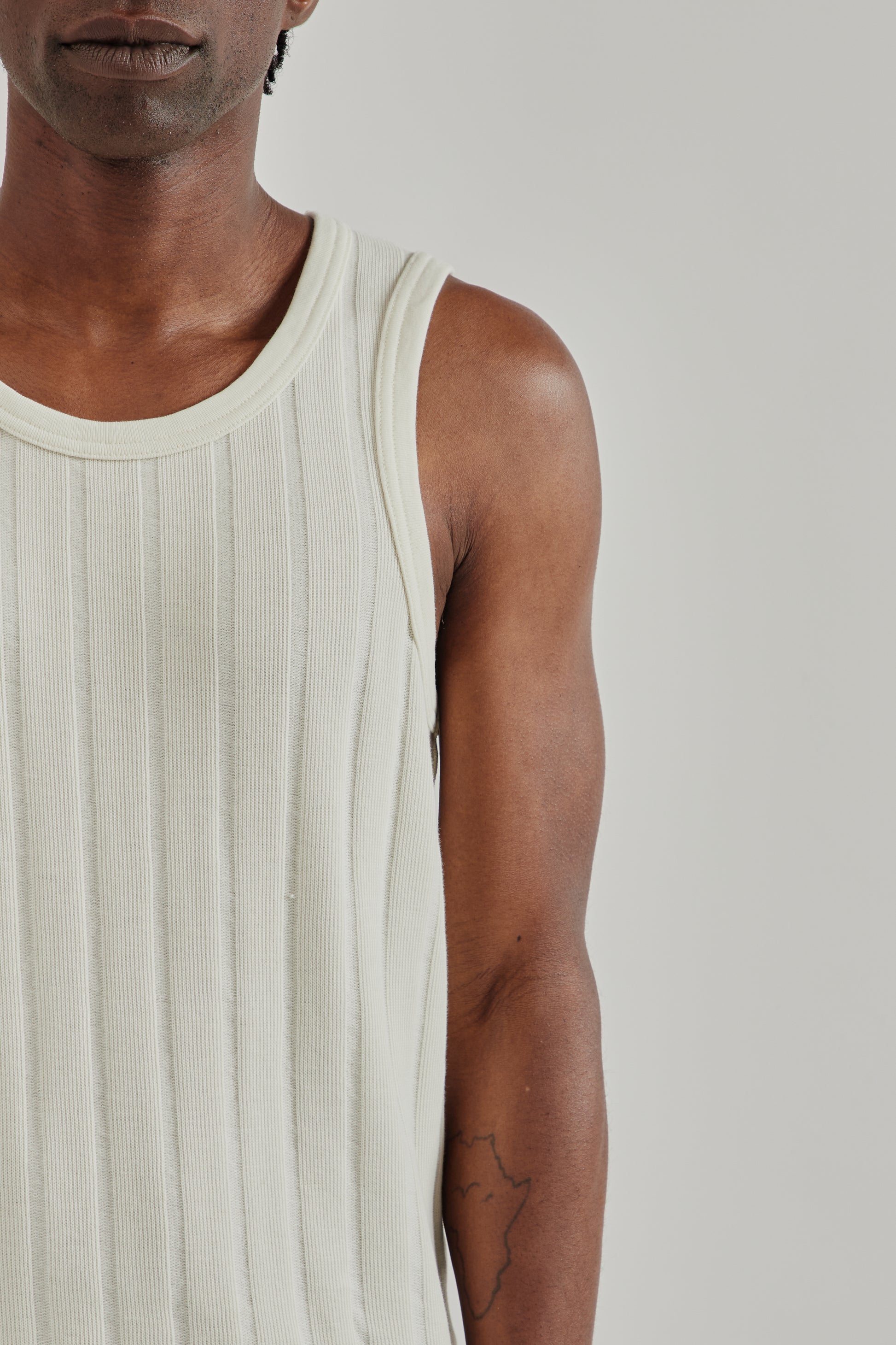 Another Aspect SS26 Another Tank Top 1.0 Antique White1084