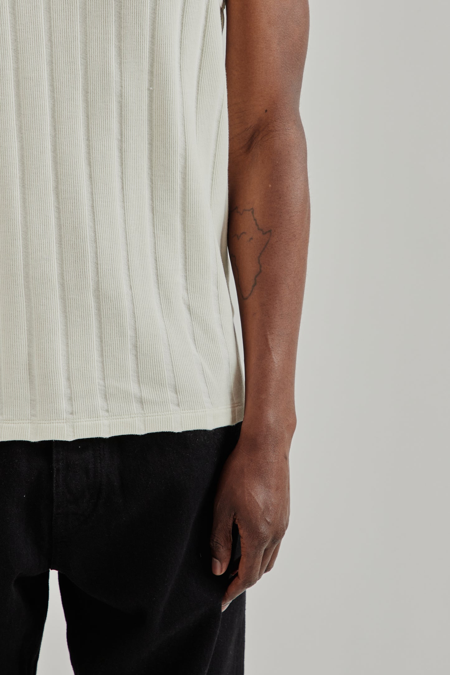 Another Aspect SS26 Another Tank Top 1.0 Antique White1085