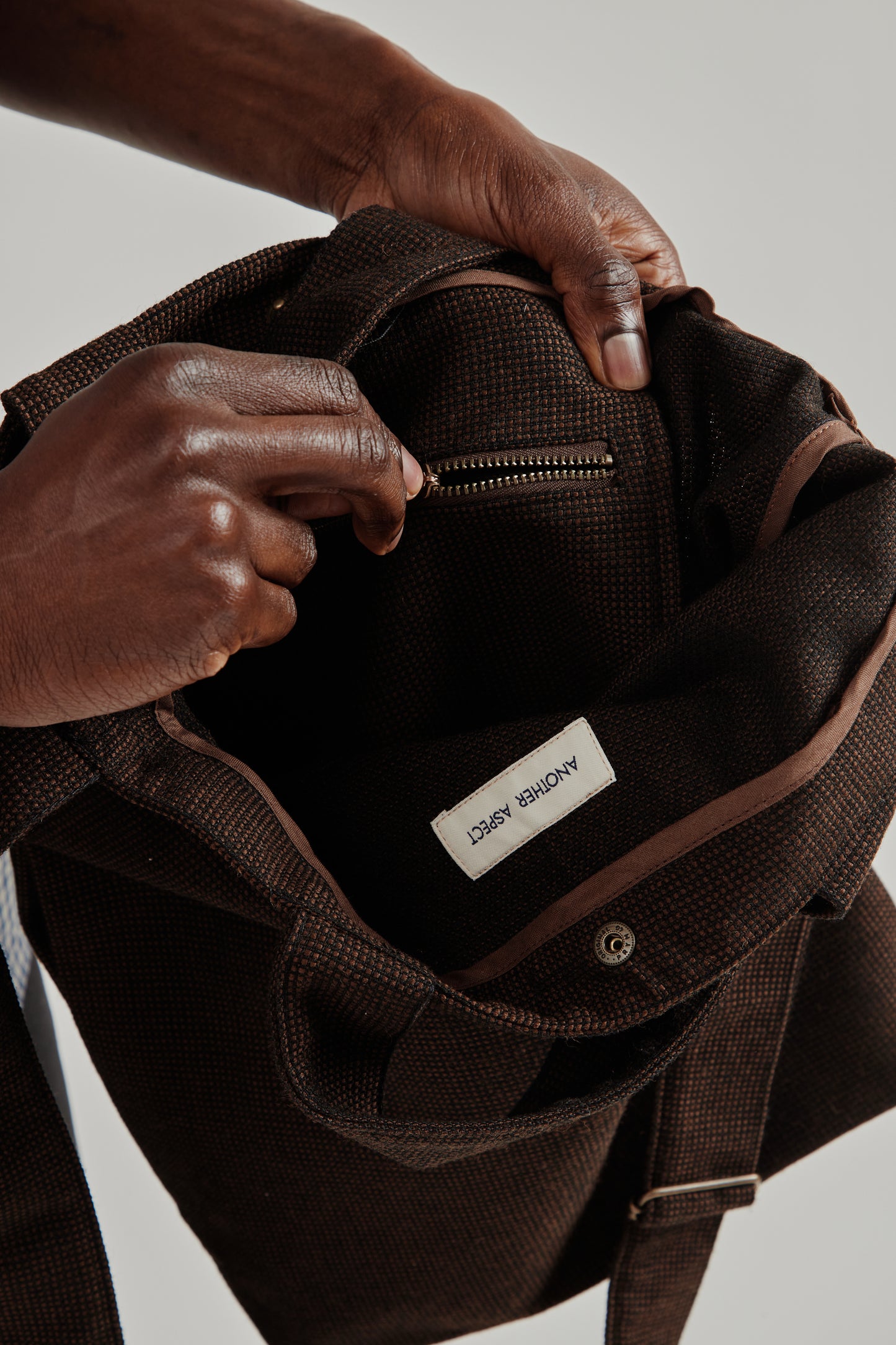 Another Aspect SS26 Another Tote Bag 1.0 Brown1066