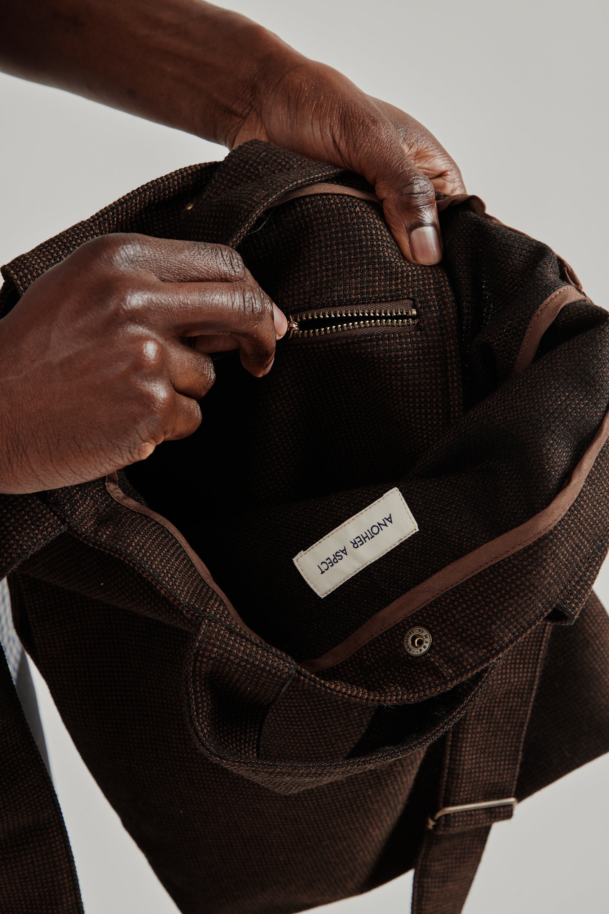 Another Aspect SS26 Another Tote Bag 1.0 Brown1066