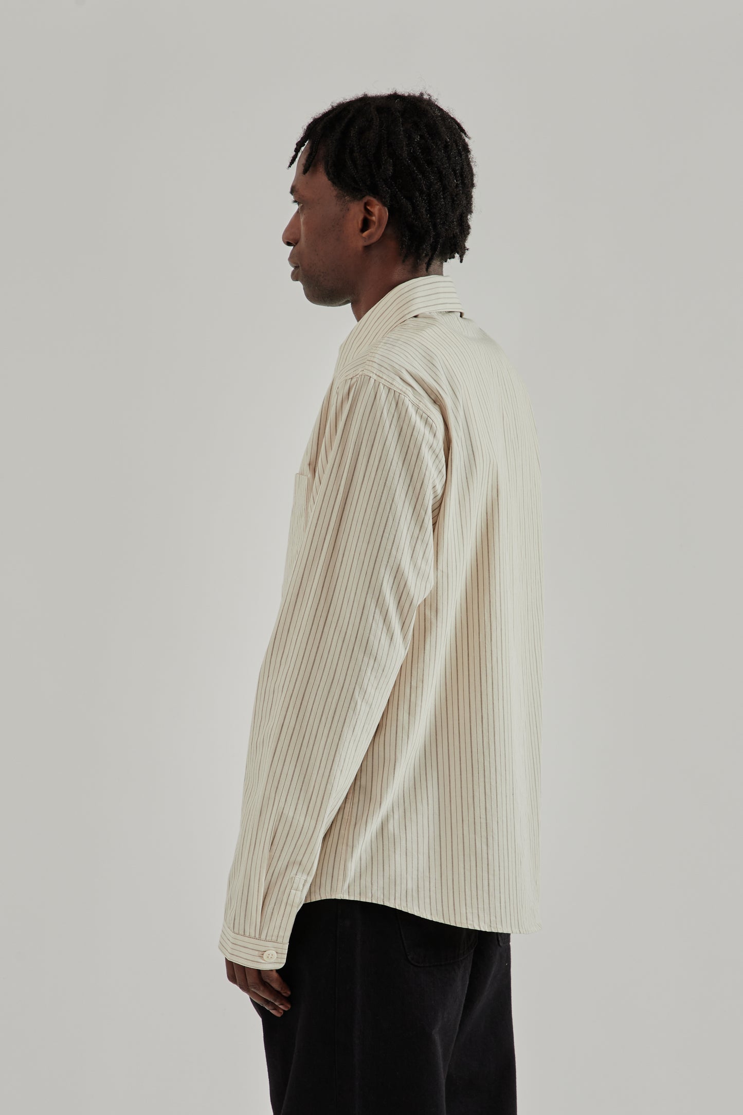 Another Aspect SS26 Another Zip Shirt 1.0 JPN Cream1123