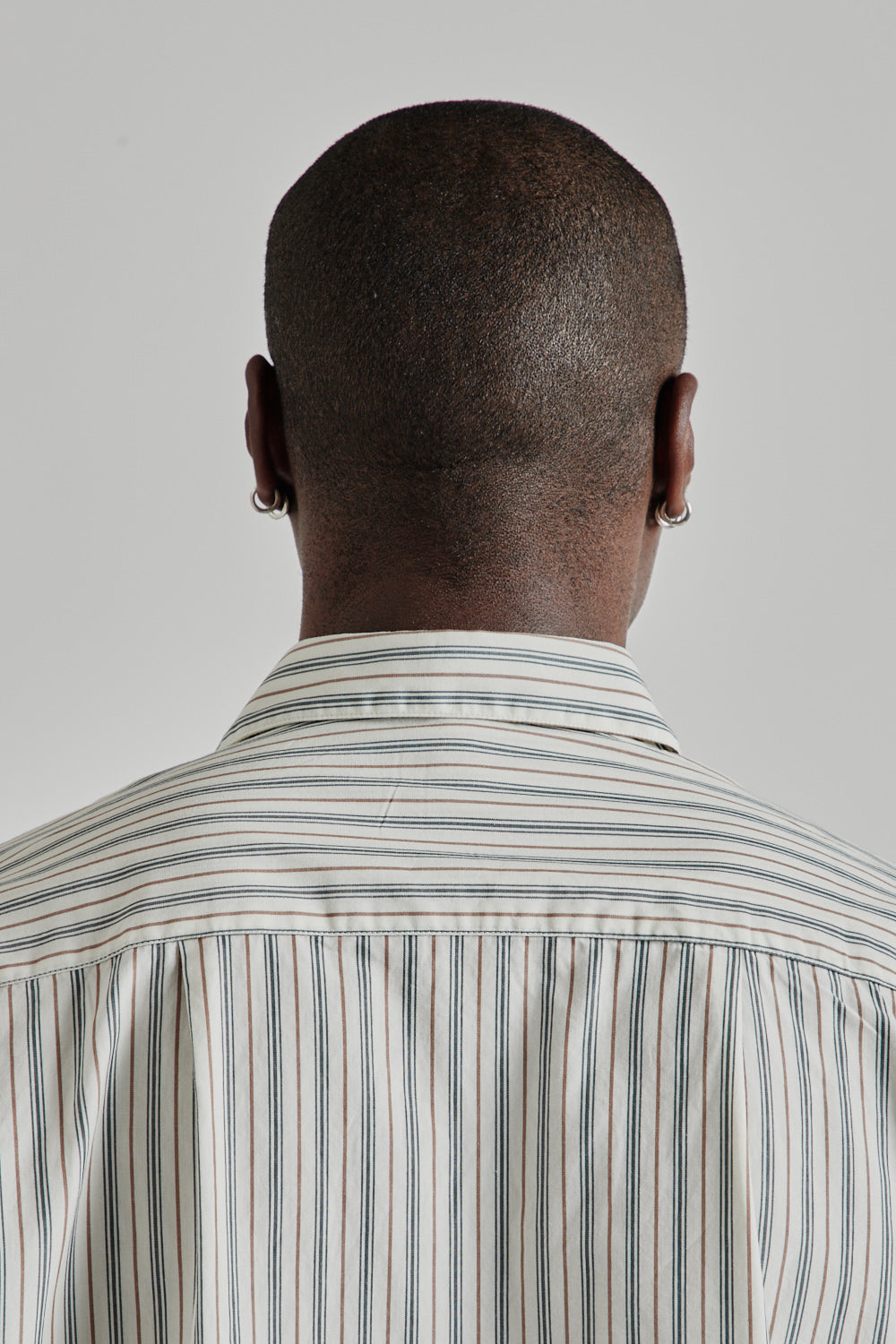 Another Aspect Shirt 3.0 In Green Stripes
