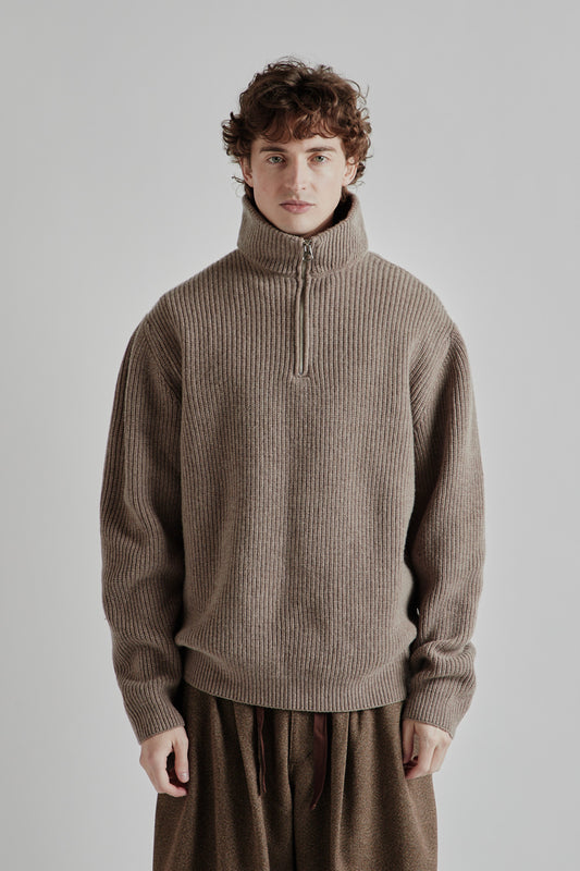 Another Aspect Sweater 1.0 Light Brown 2