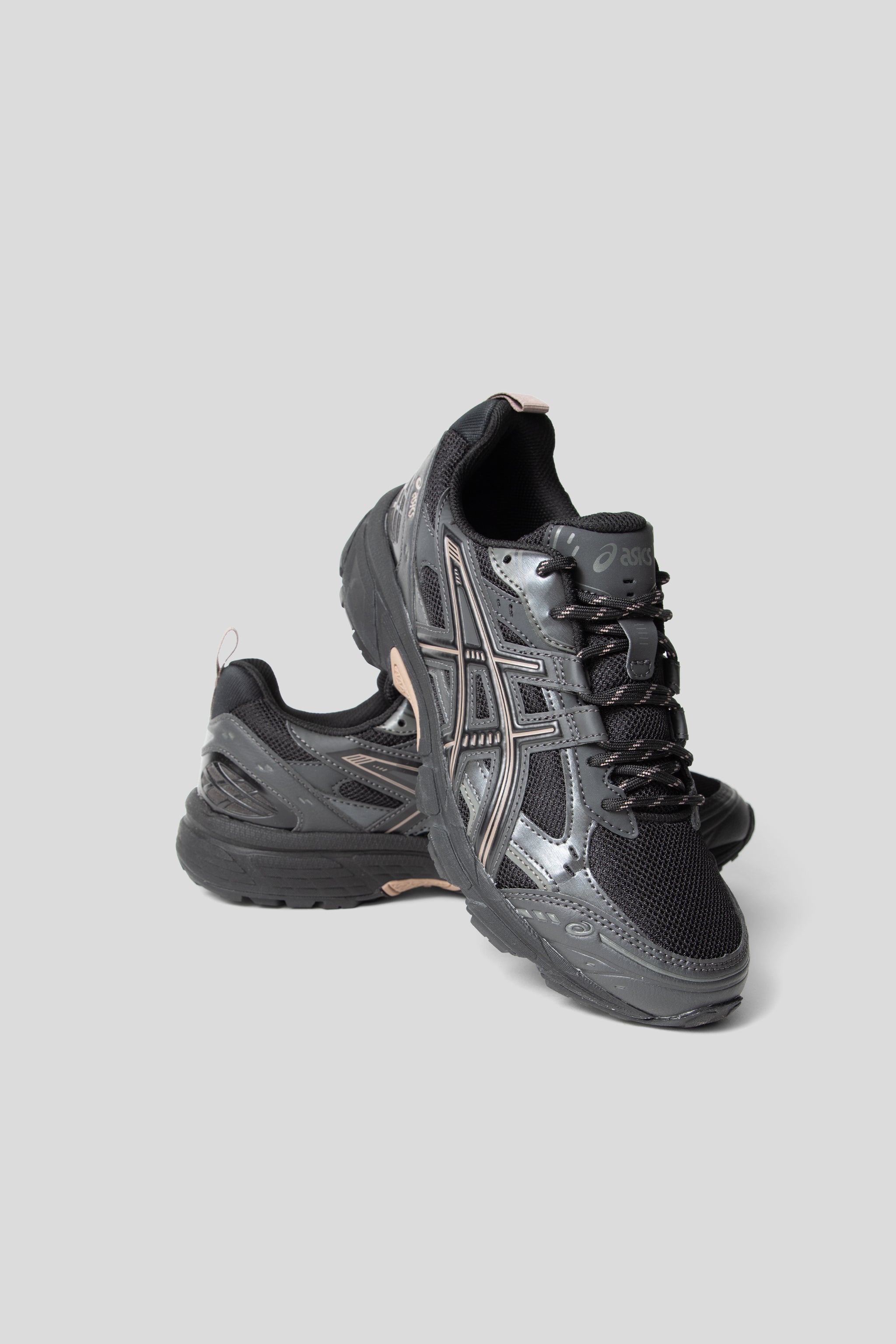 Asics Gel Nunobiki Black Taupe Gray Wallace Mercantile Shop