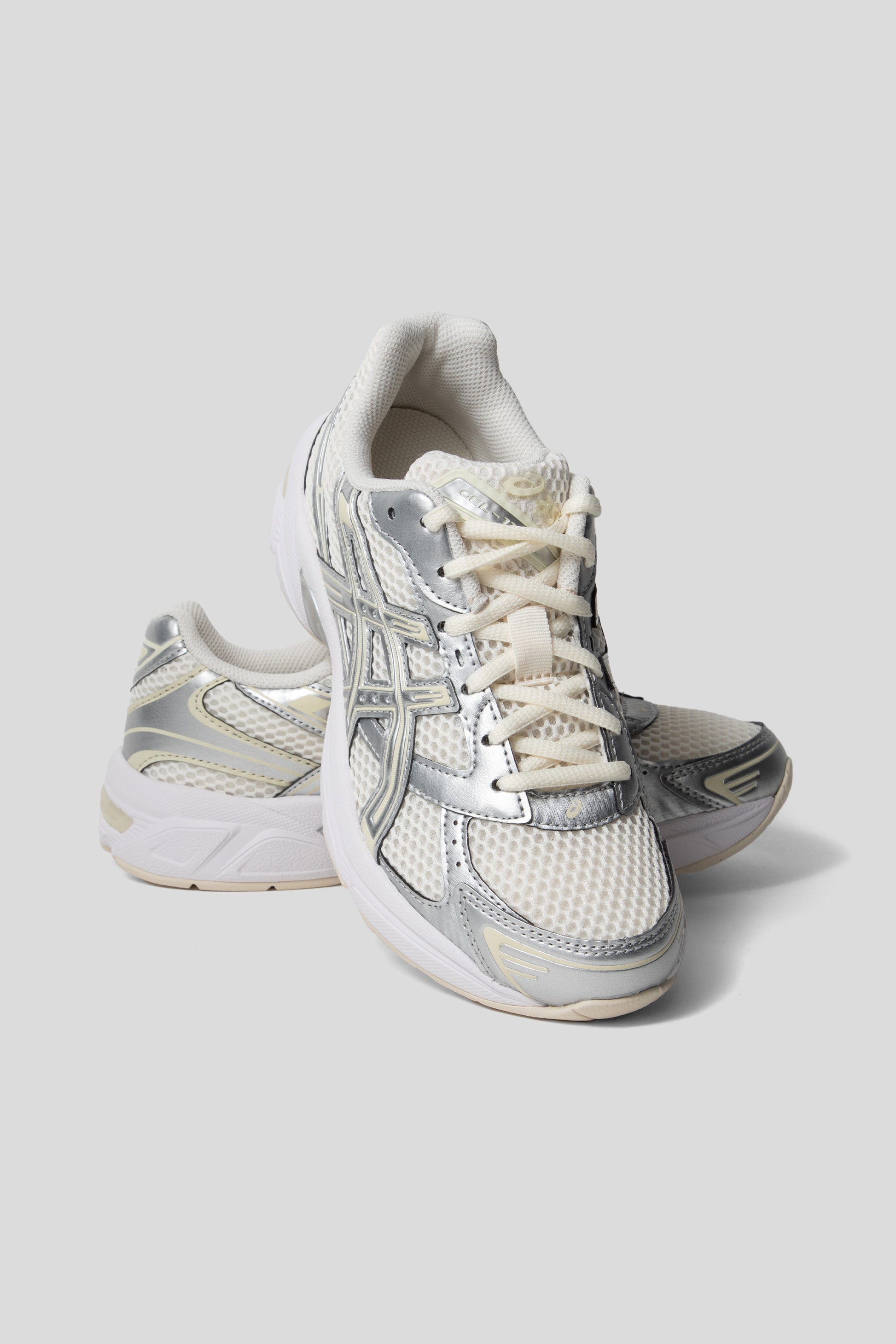 Asics SS25 Womens Gel-1130 Cream Pure Silver 4