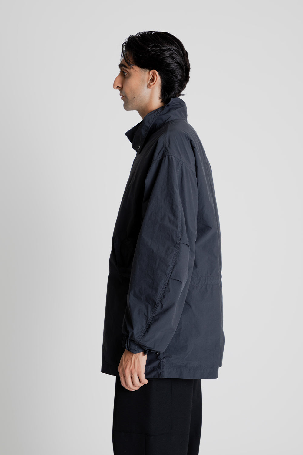 Aton Air Ventile Short Mods Coat in Charcoal Grey | Wallace 