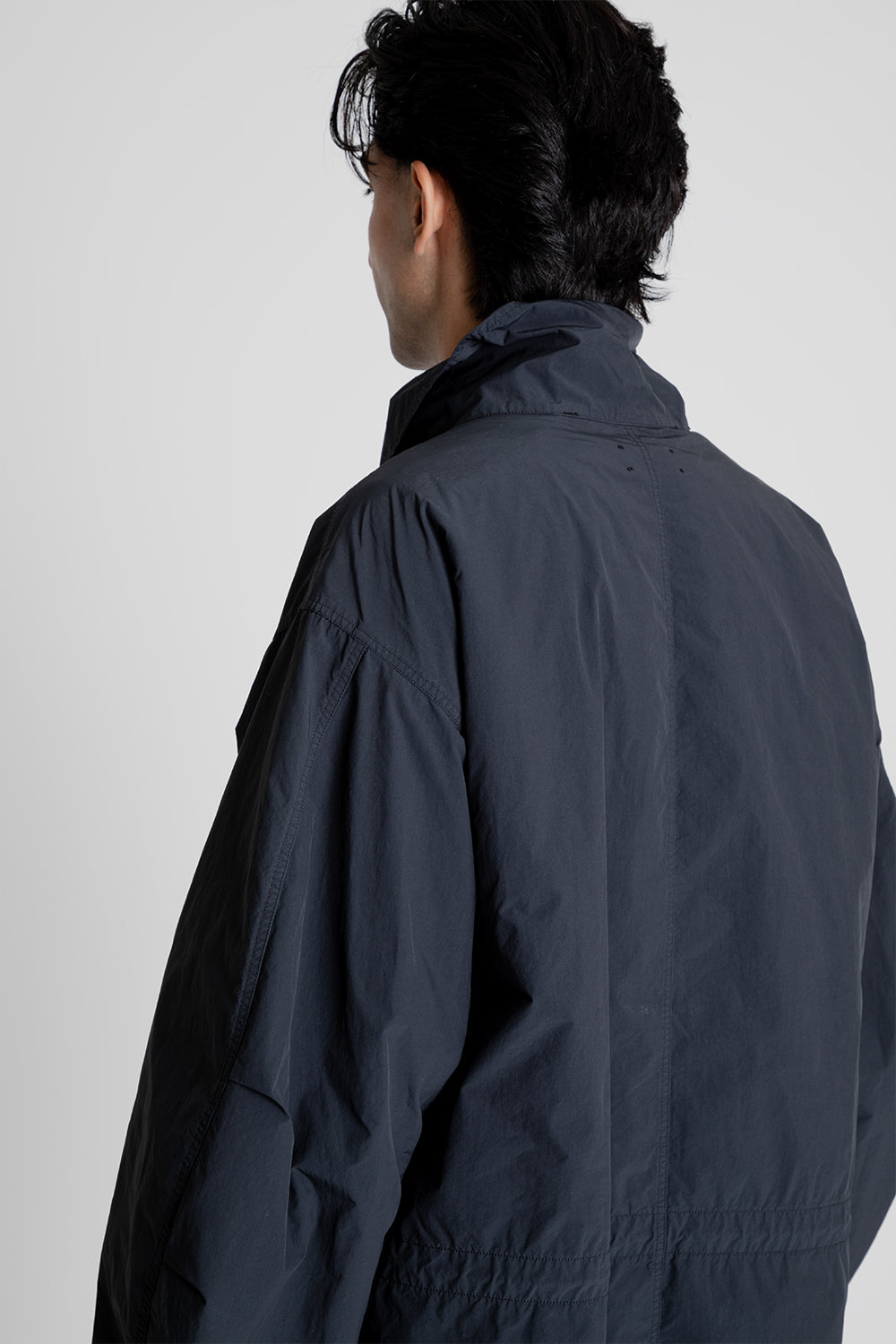 Aton Air Weather Short Mods Coat in Charcoal Grey